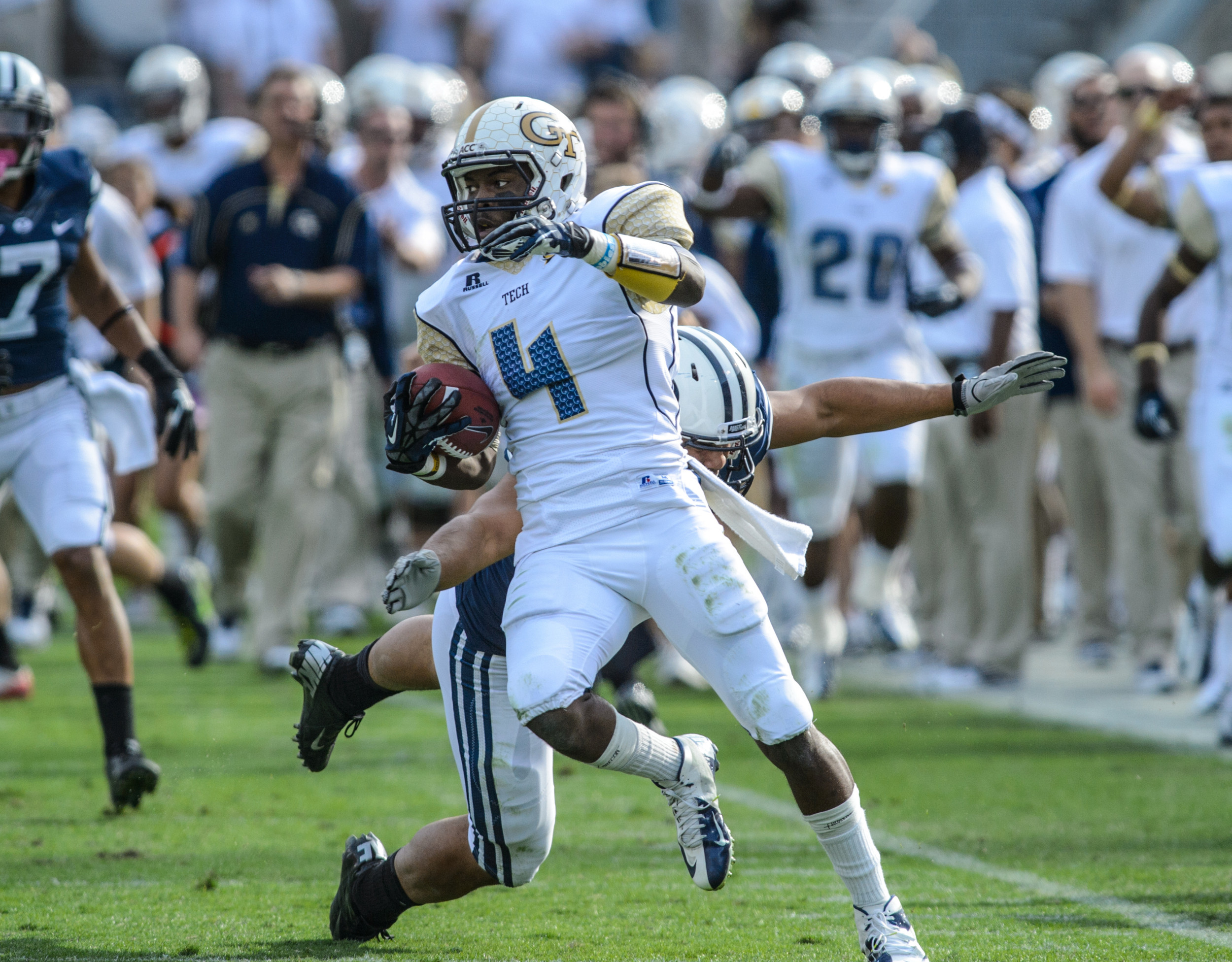 Jamal Golden's 97 yard kick-off return vs. BYU
