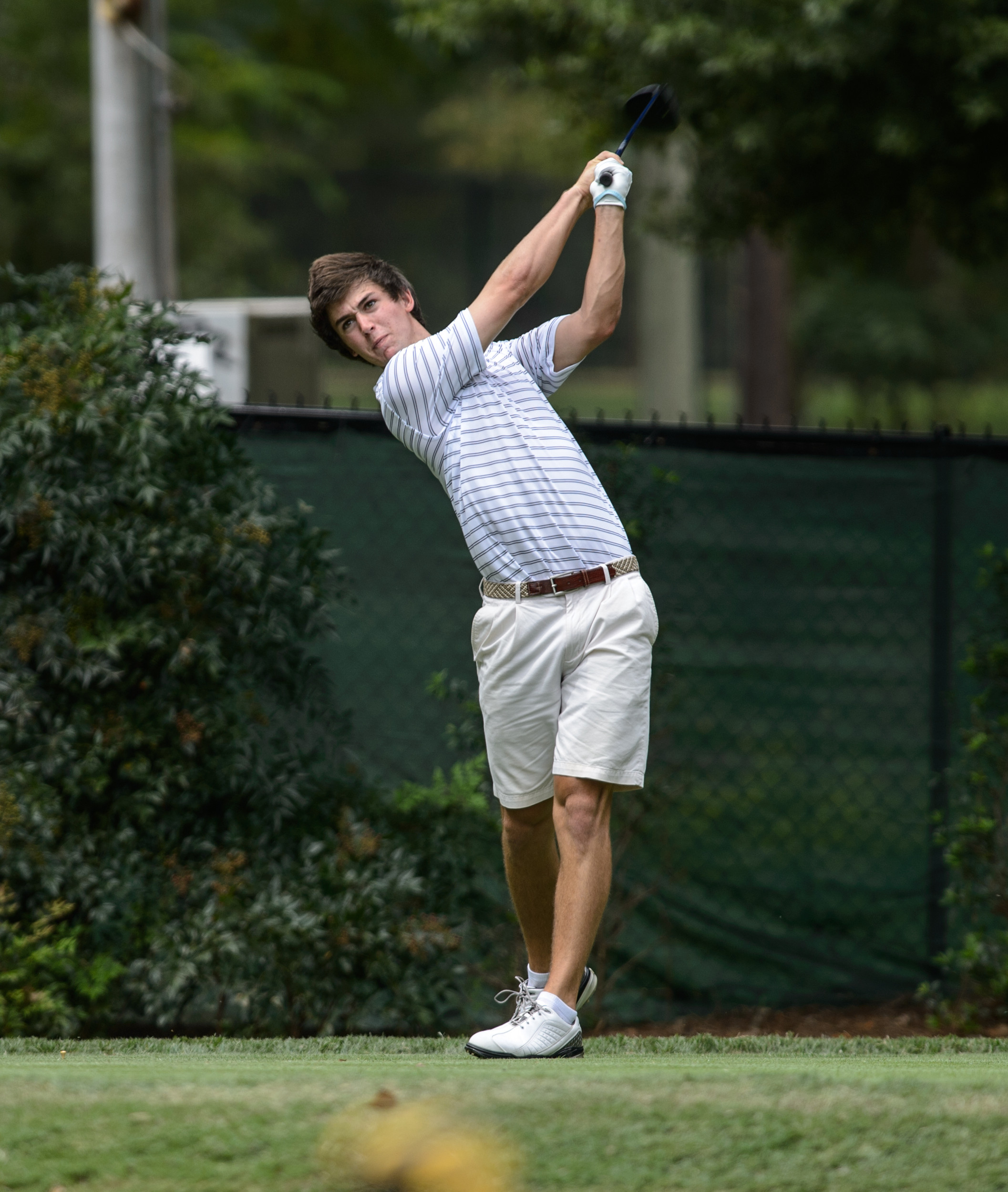 Ollie Schniederjans during team qualifying at East Lake Golf Club, August 31, 2012