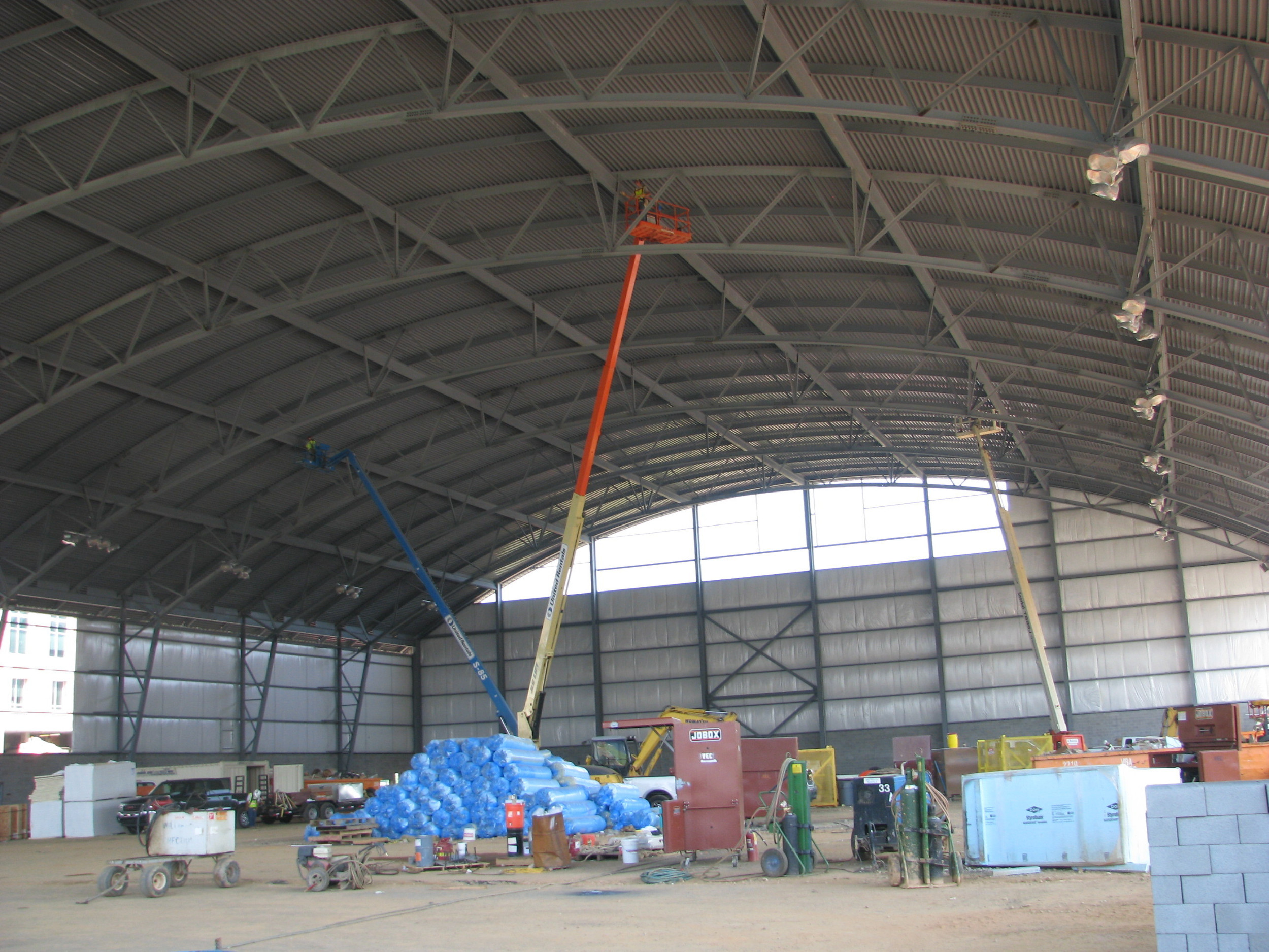 Week 19 - Photo taken on May 10, 2011 - Brock Indoor Football Practice Facility