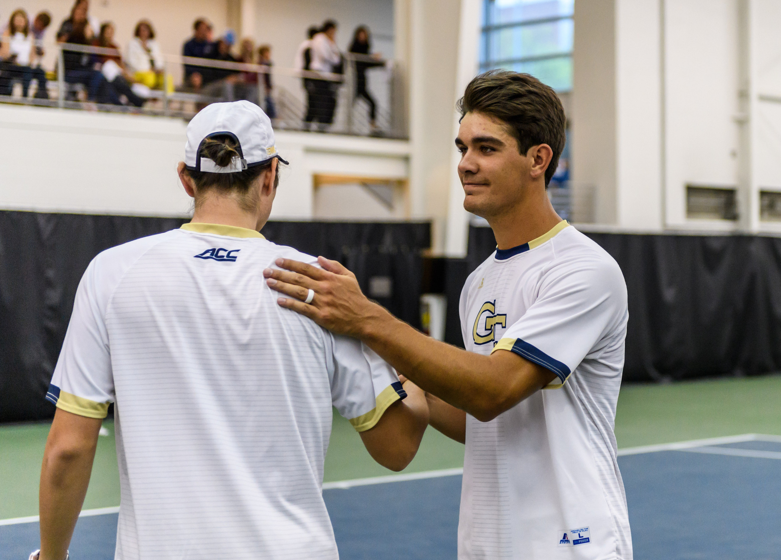 Assistant Coach Jeremy Efferding, Elijah Melendez