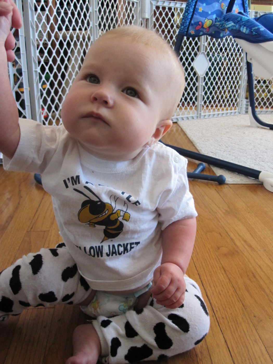 Nora Draut watching Jacksonville State game on ESPN 360 from California