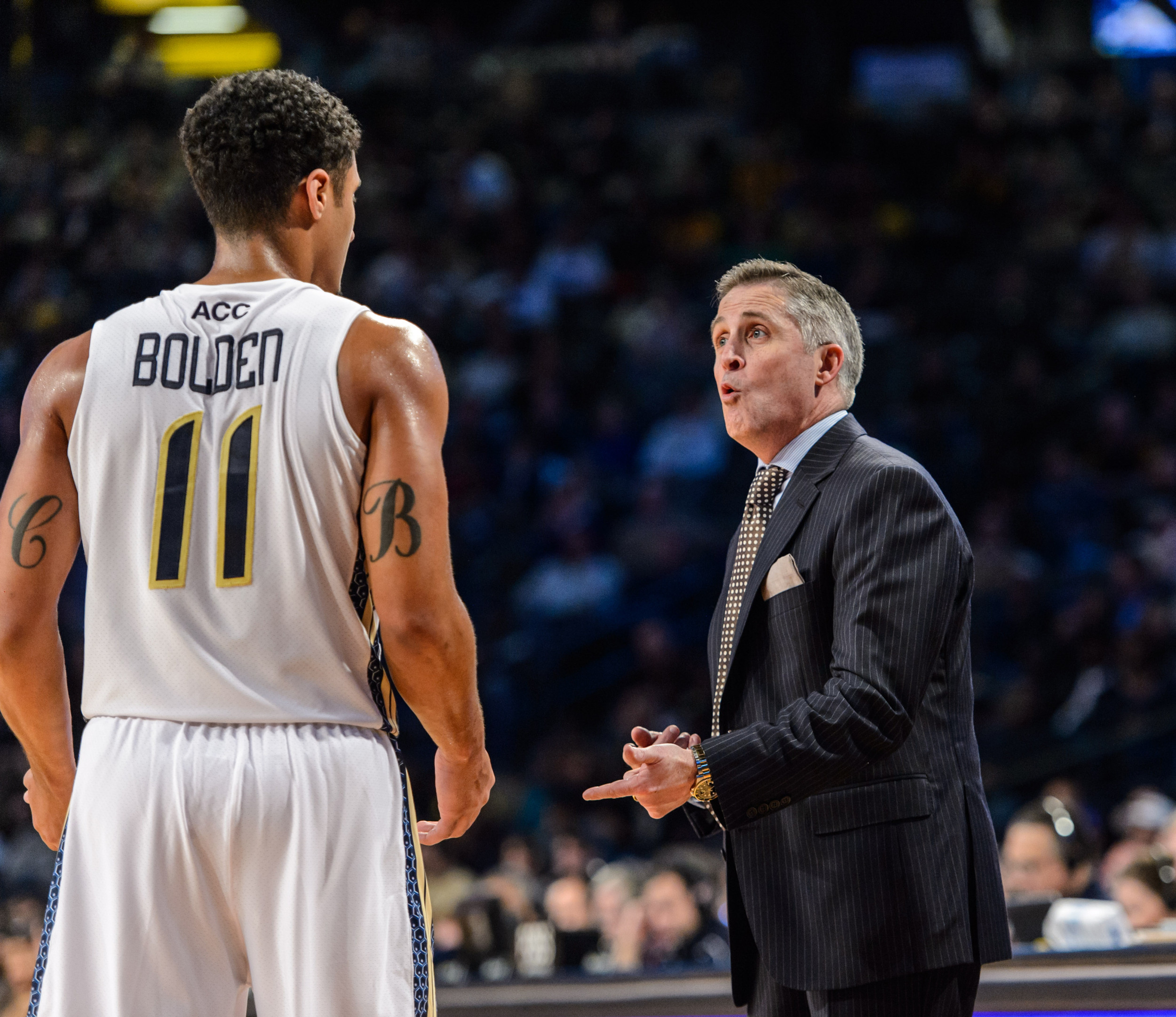 Chris Bolden (11), Brian Gregory