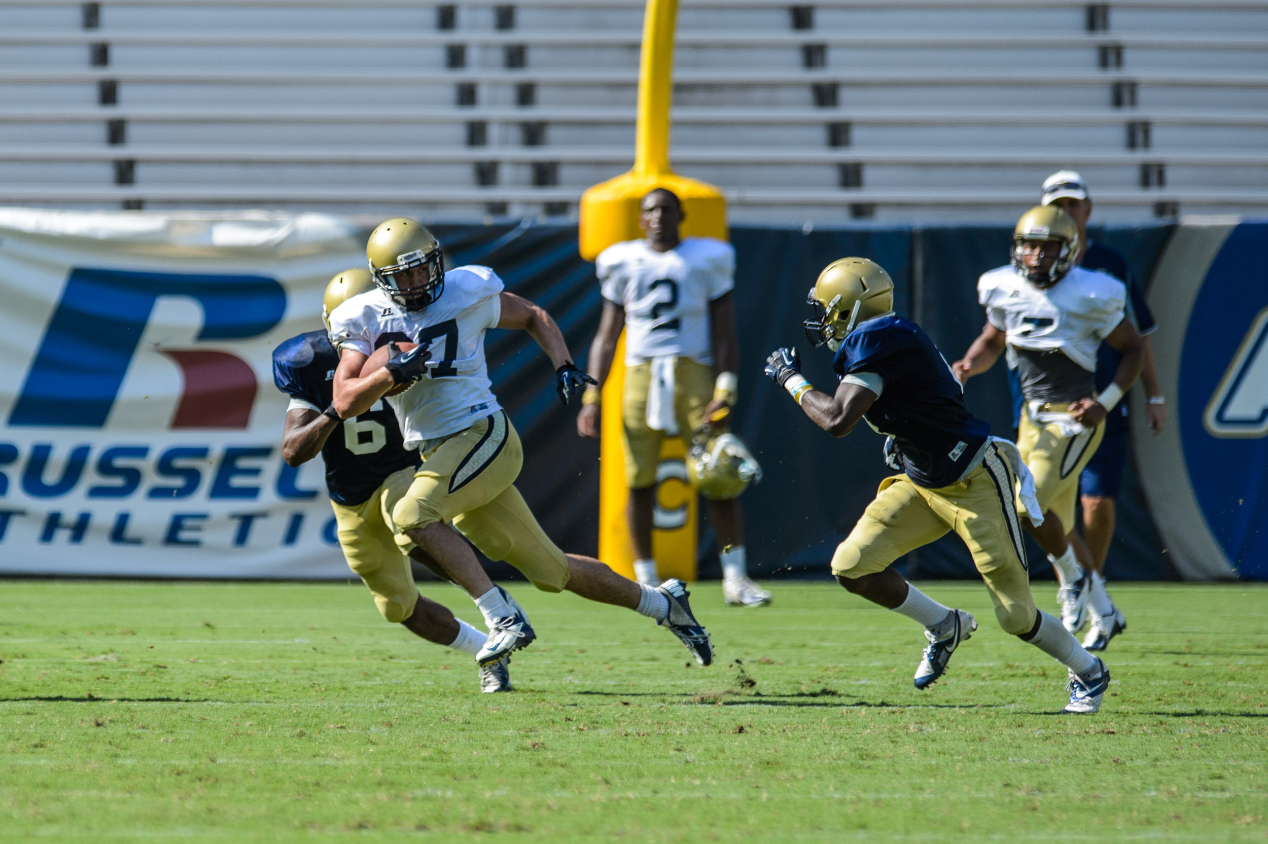 First Scrimmage of #GTCAMP13