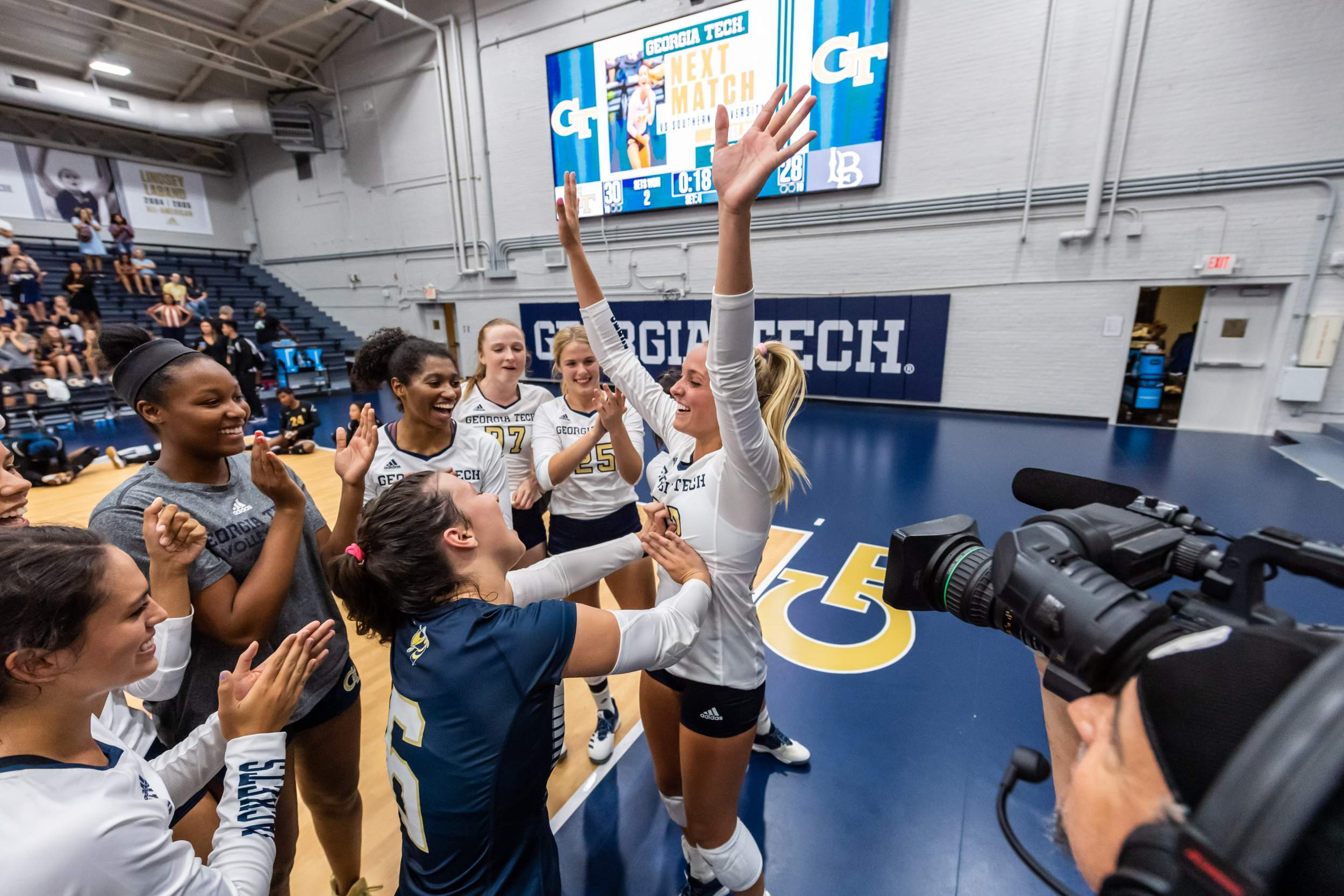 Photos Volleyball vs. Long Beach State Tech Yellow Jackets