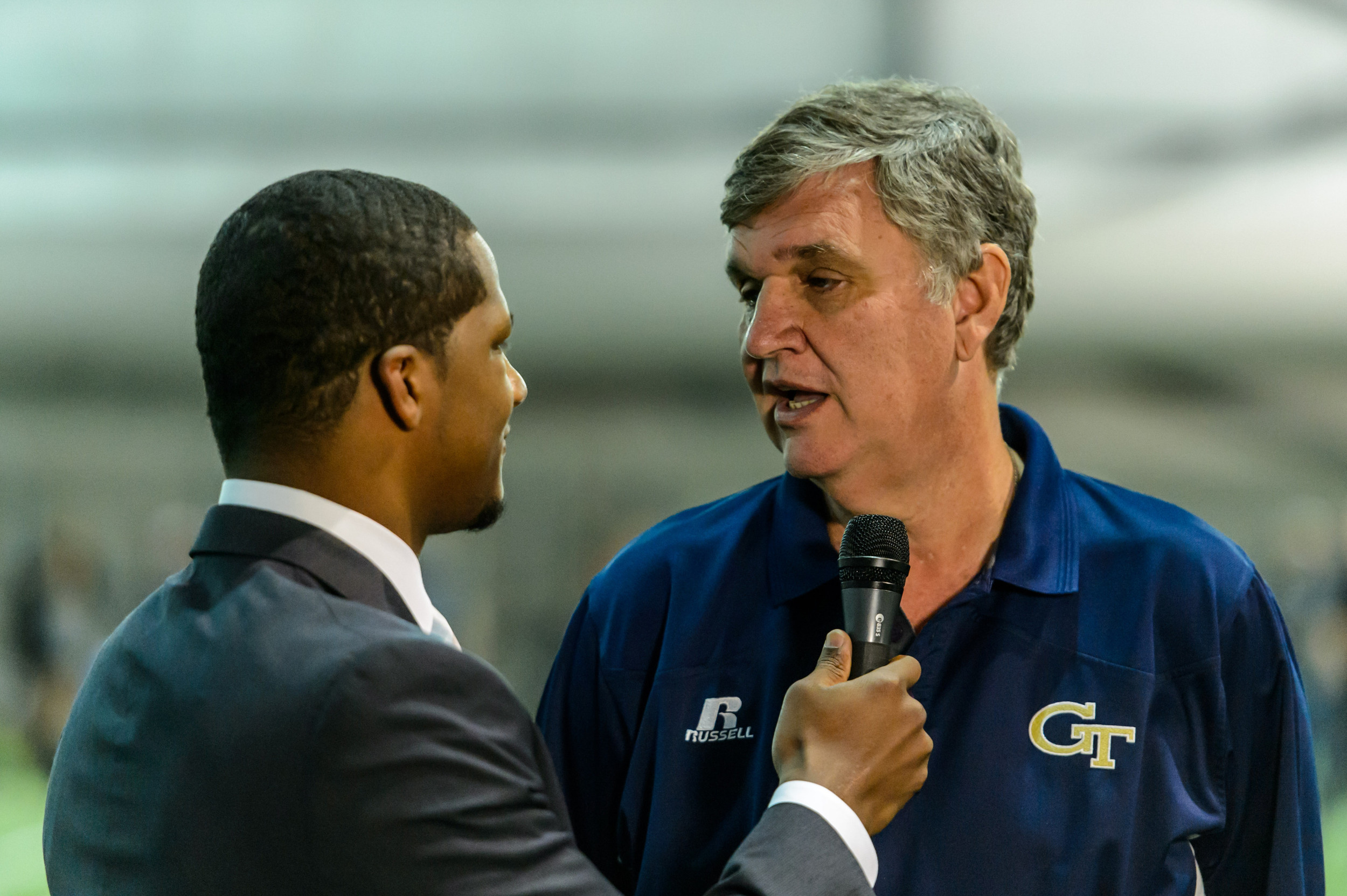 Roddy Jones interviews Coach Paul Johnson
