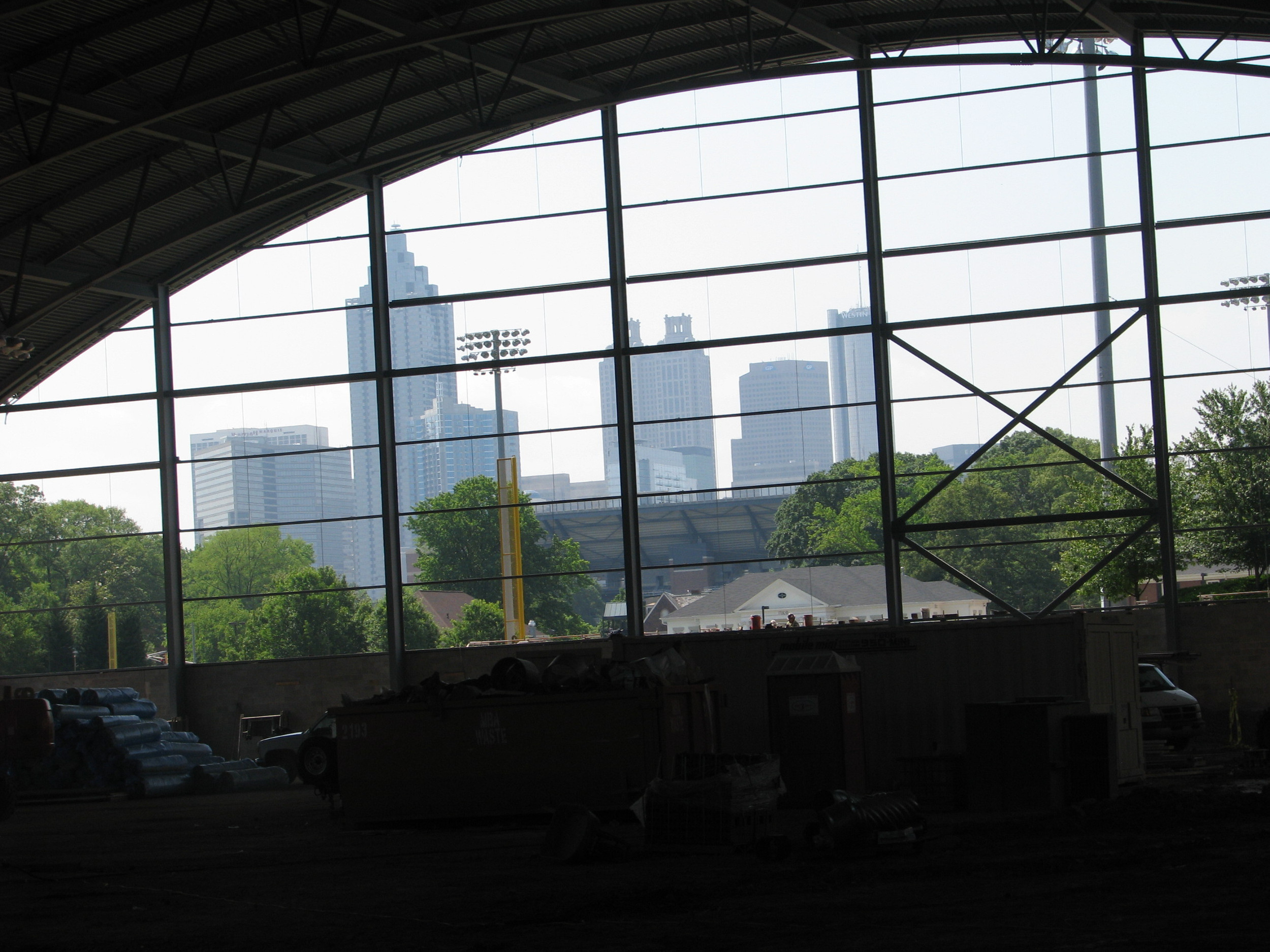 Week 19 - Photo taken on May 10, 2011 - Brock Indoor Football Practice Facility