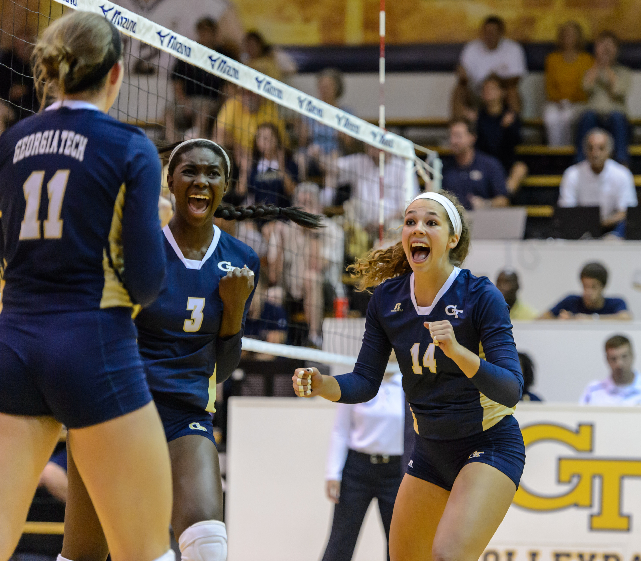 Callie Bivings (14), Ashtaan Horton (3)