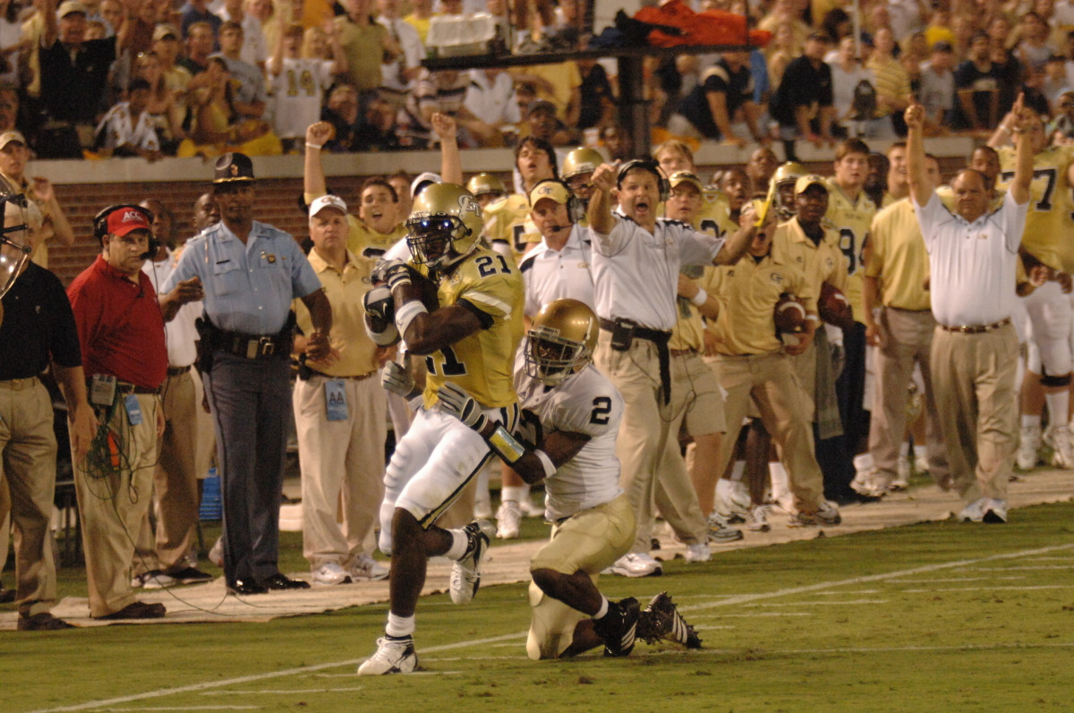 Calvin Johnson vs. Notre Dame, 2006