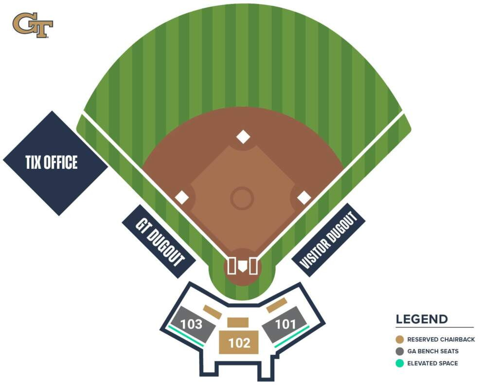 2026-27 Georgia Tech Softball Facility Map