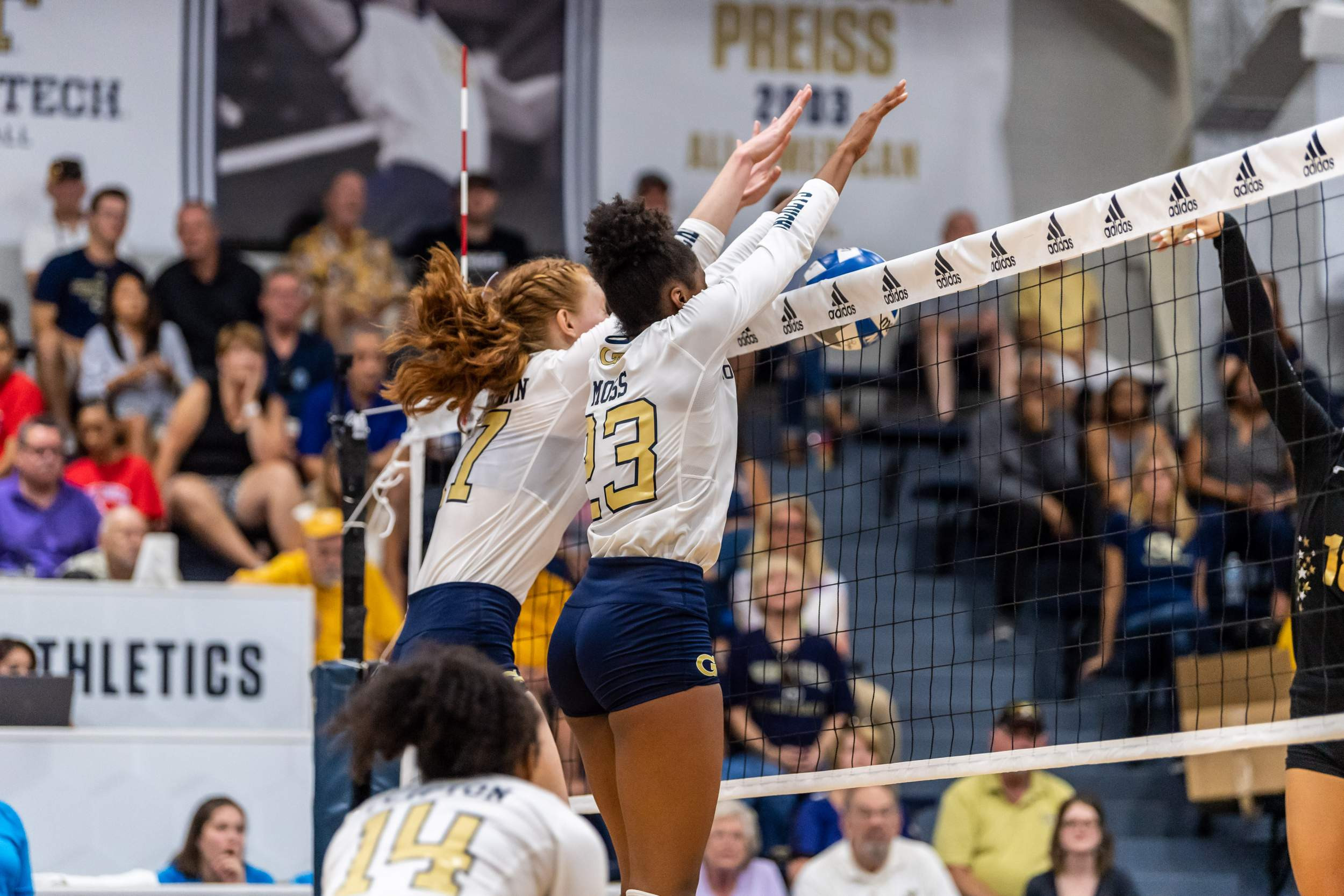 Photos Volleyball vs. Long Beach State Tech Yellow Jackets