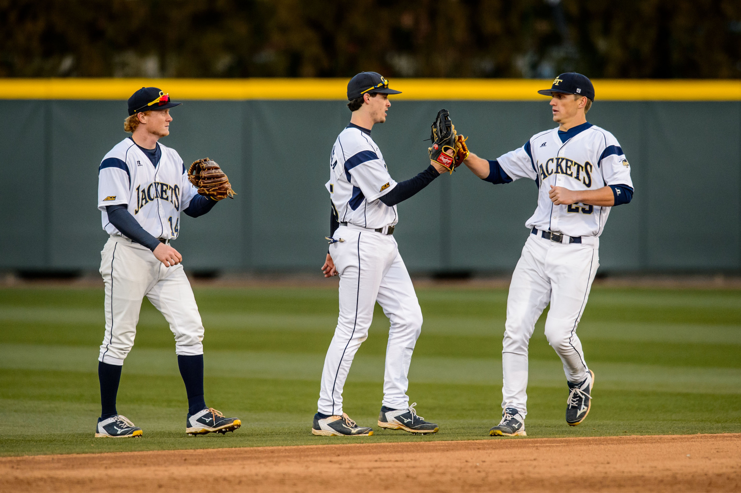 Matt Gonzalez (14), Kel Johnson (25), Daniel Spingola (35)