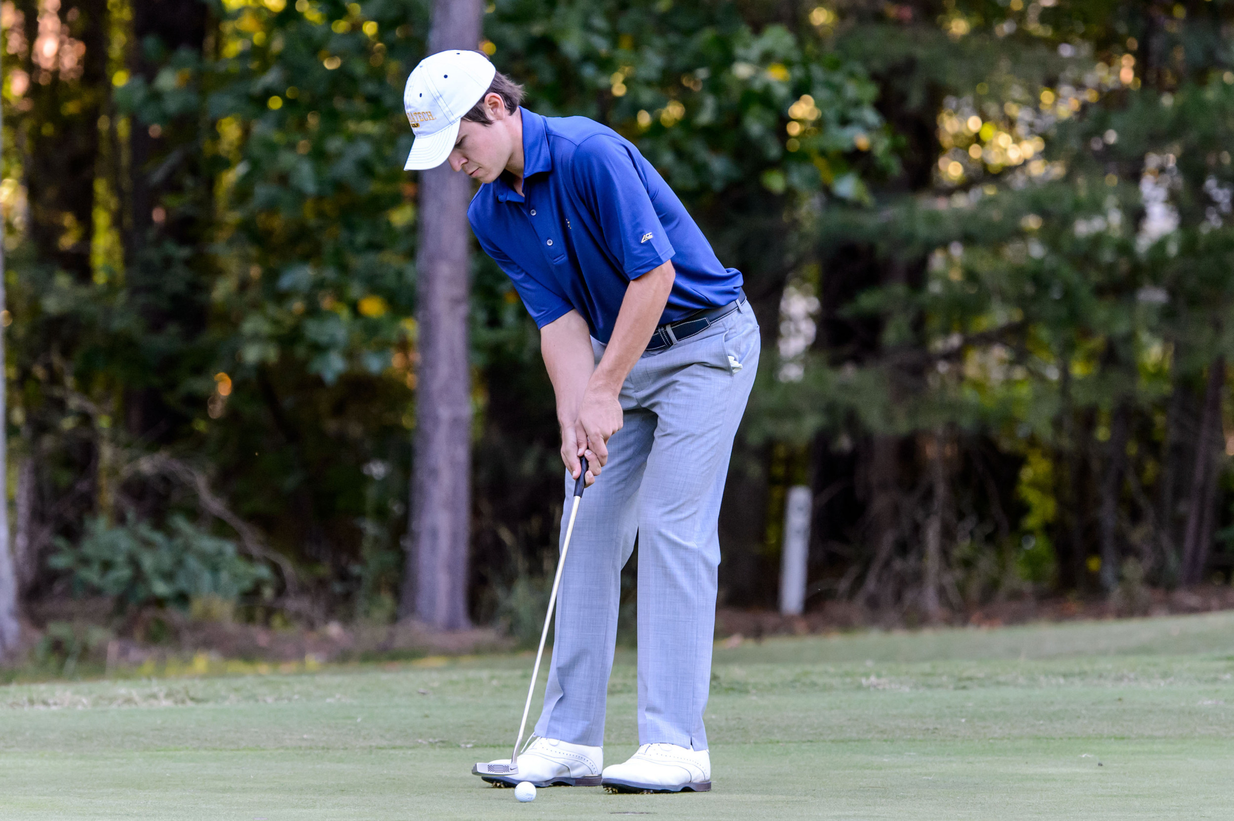 Jacob Joiner during the final round of the United States Collegiate Championship at the Golf Club of Georgia, October 18, 2015