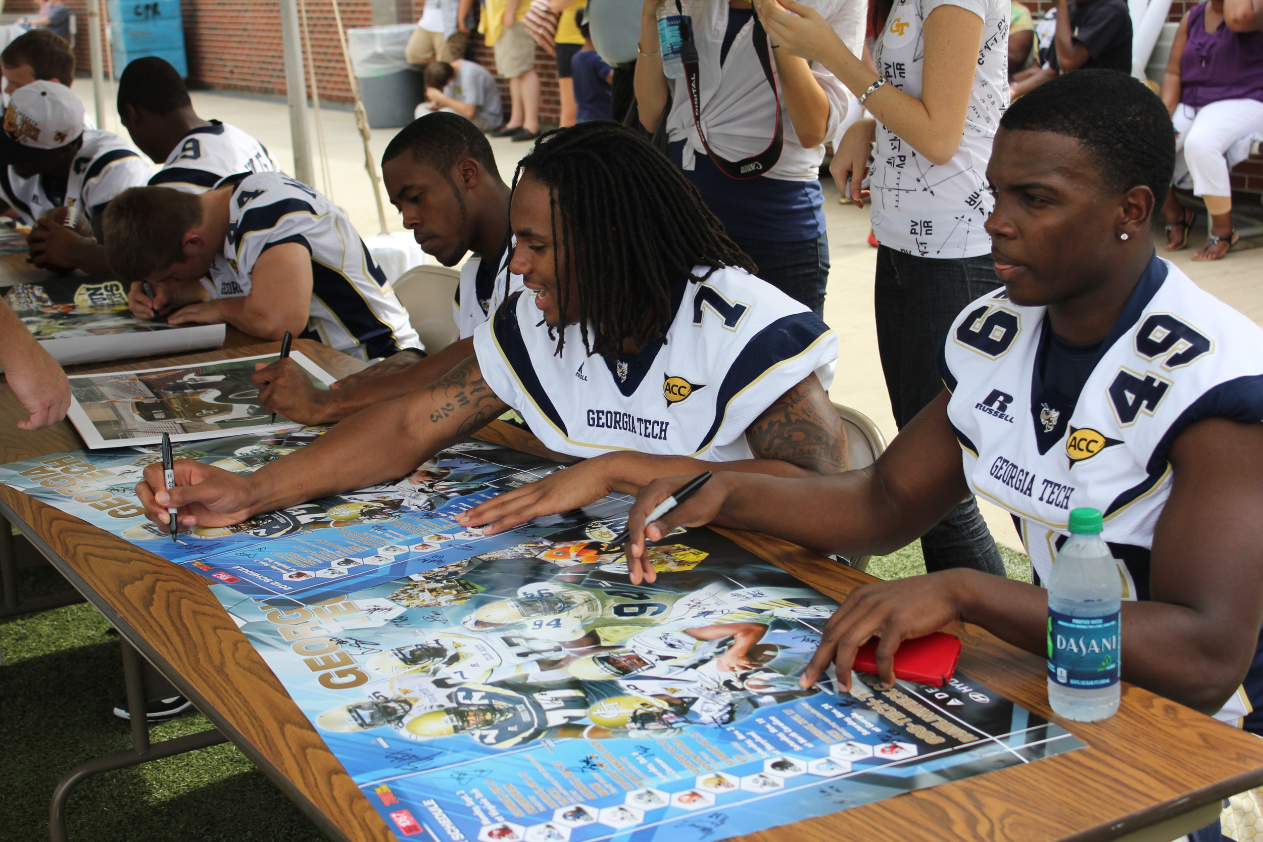 2012 Yellow Jacket Fan Day