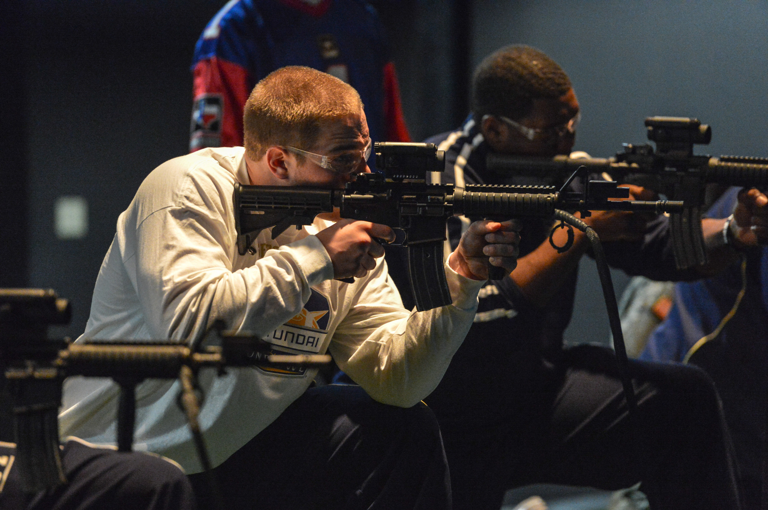 Georgia Tech players travelled to Fort Bliss for Day 2 of the 2012 Sun Bowl.