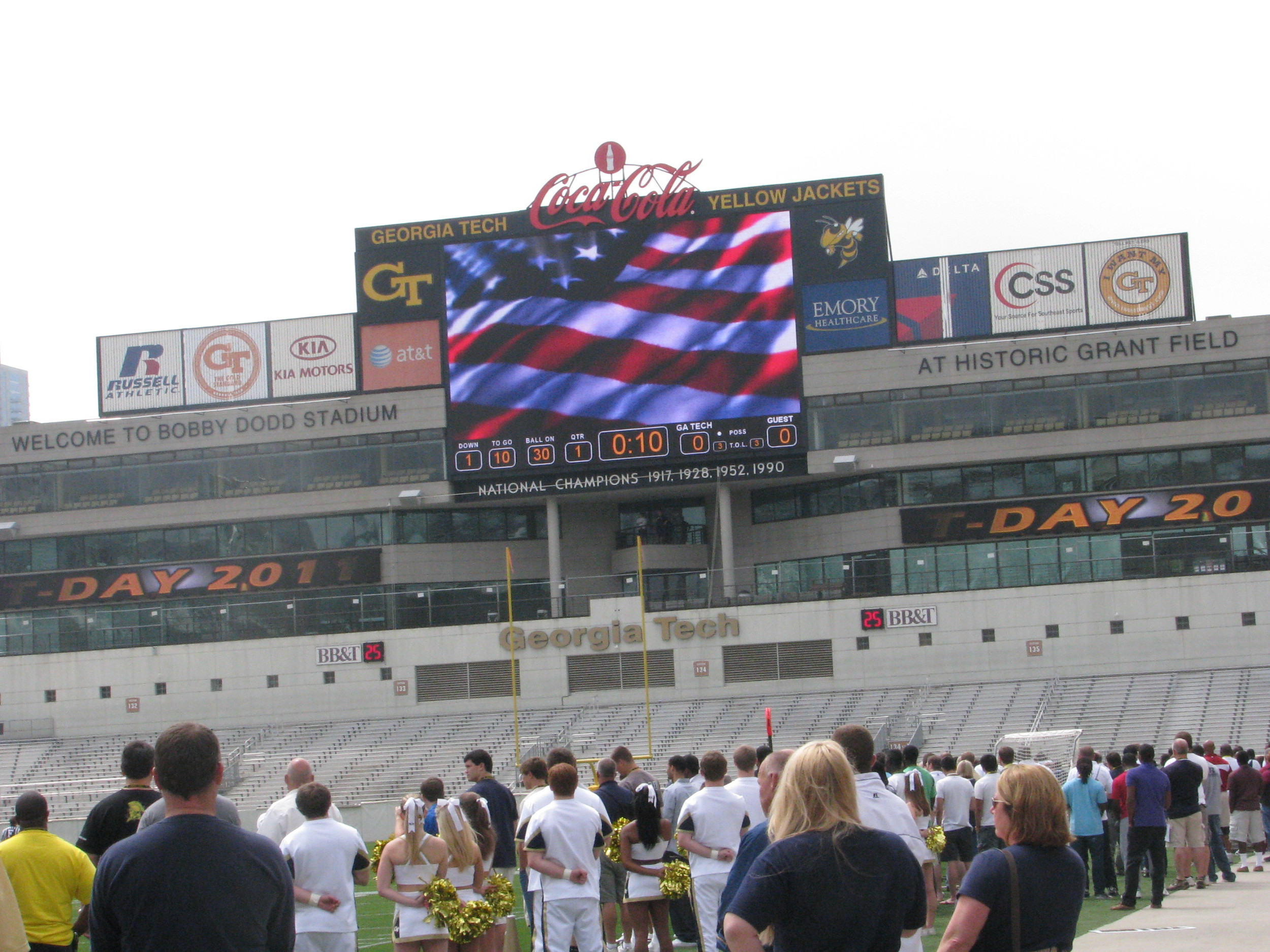 2011 Georgia Tech T-Day Game