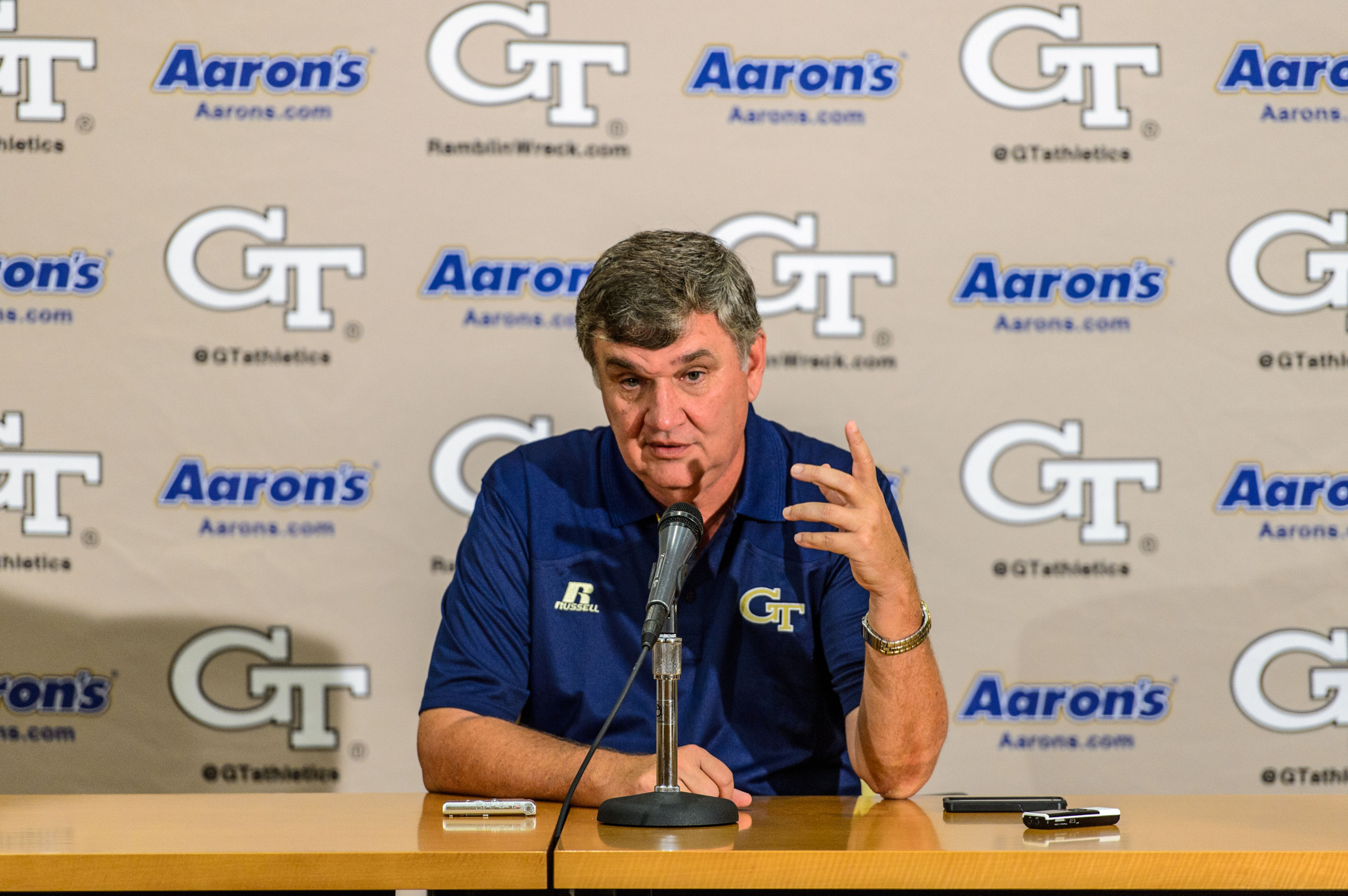 Head Coach Paul Johnson