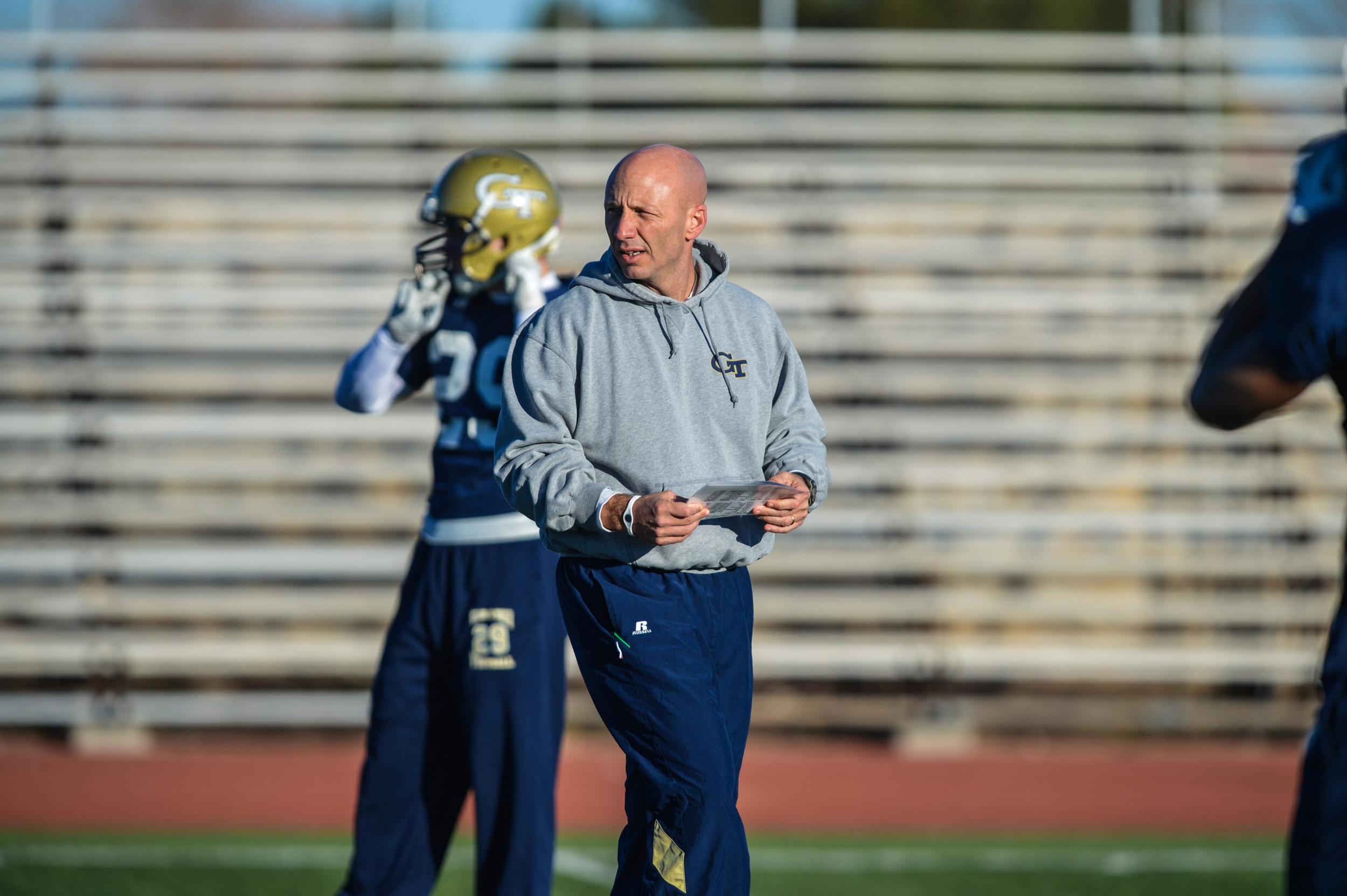 Georgia Tech held it's second practice in El Paso for the 2012 Hyundai Sun Bowl.