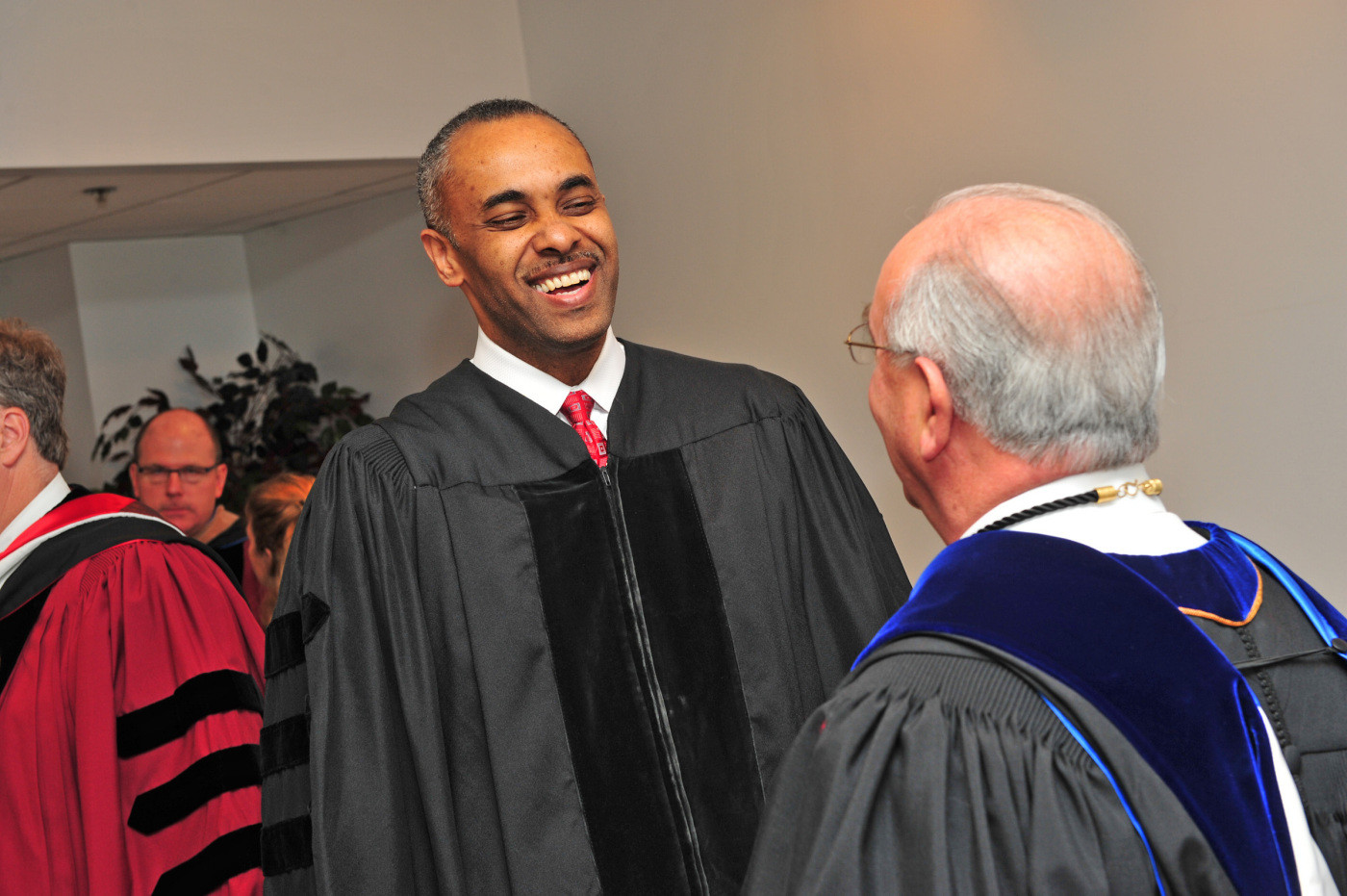 Paul Hewitt at the 2010 St. John Fisher College Commencement exercises.
