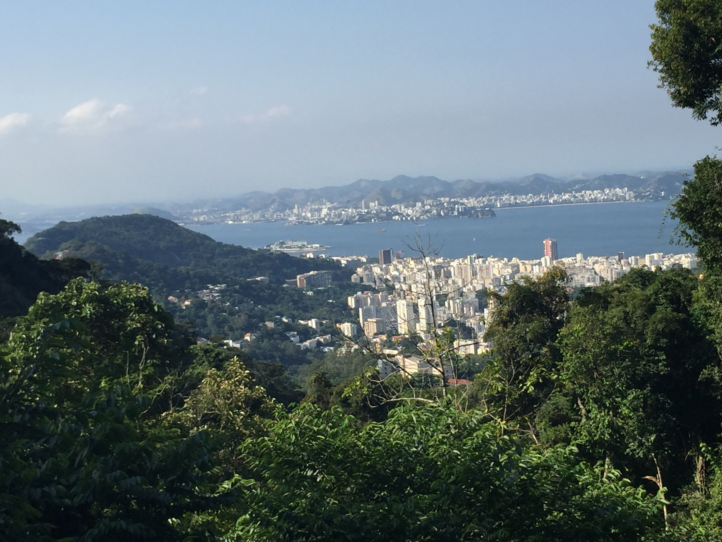 On the way up the mountain