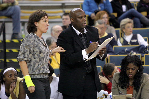 Head Coach MaChelle Joseph with Assistant Coach Gene Hill