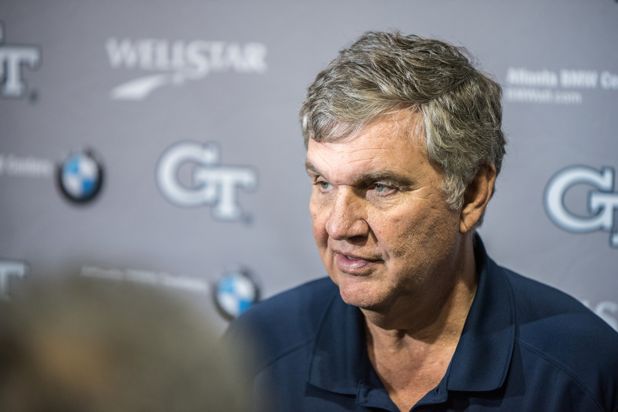 2018 Georgia Tech Pro Day Paul Johnson