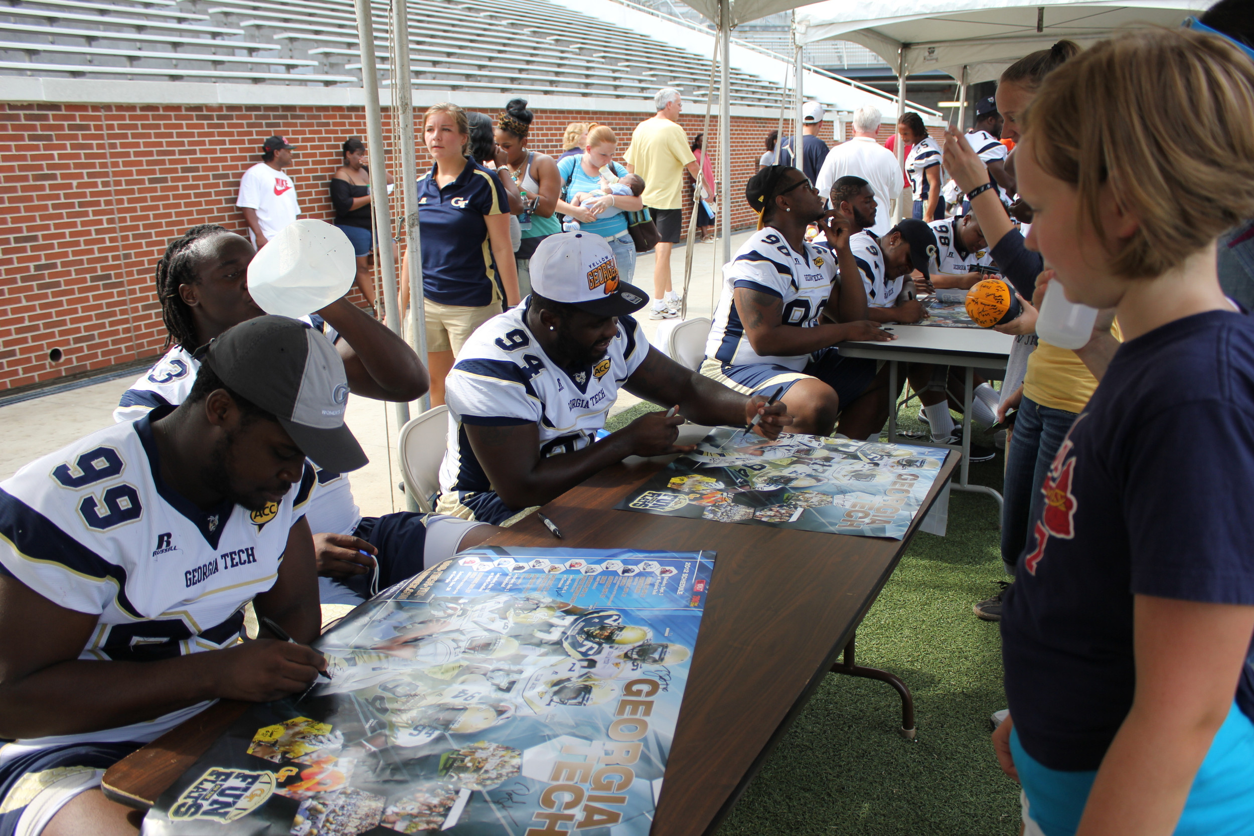 2012 Yellow Jacket Fan Day