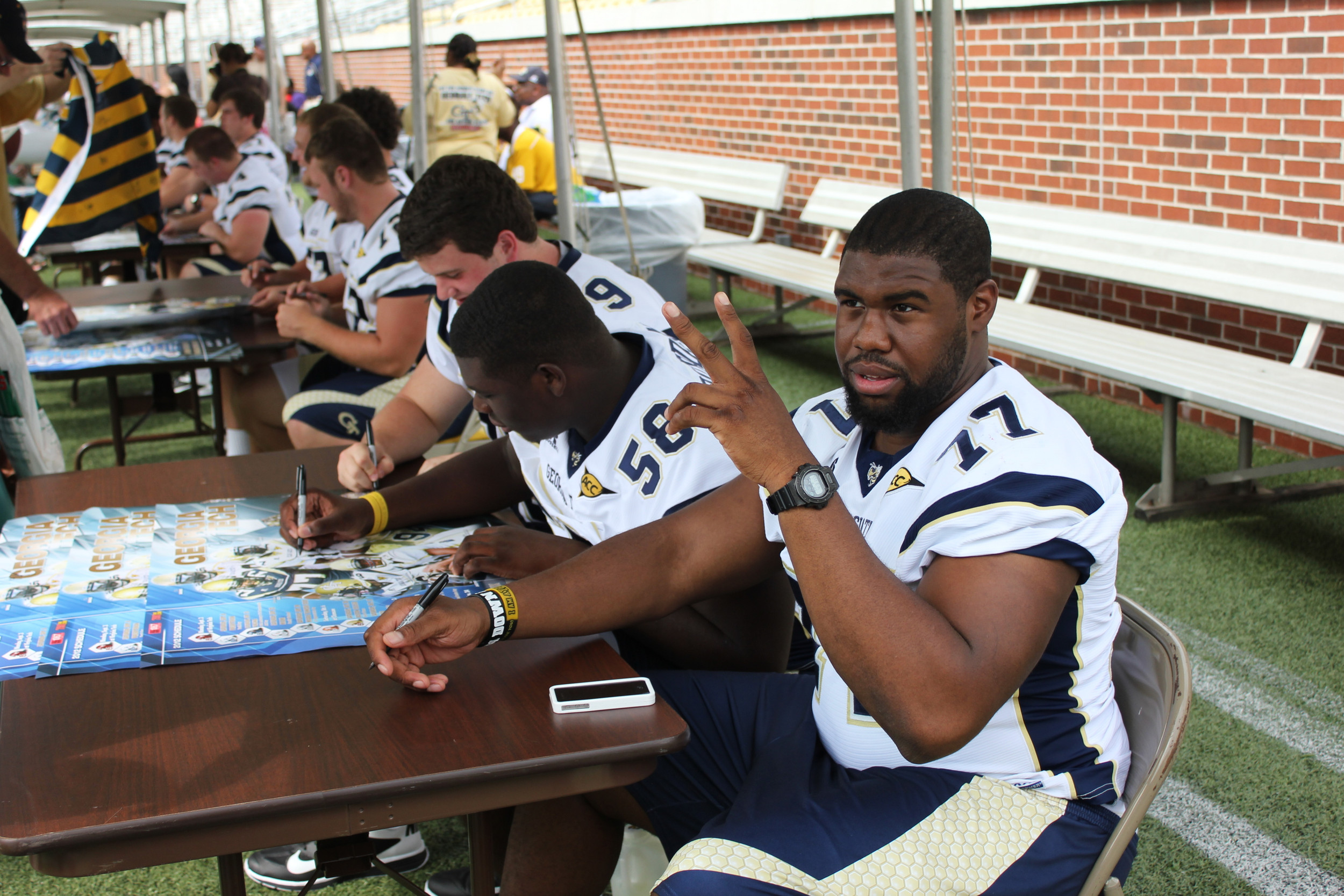 2012 Yellow Jacket Fan Day