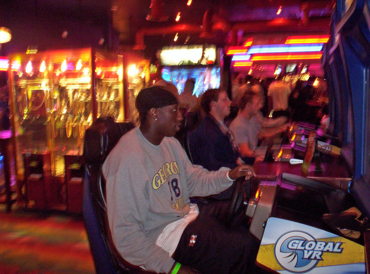 Gary Guyton at Dave and Buster's.