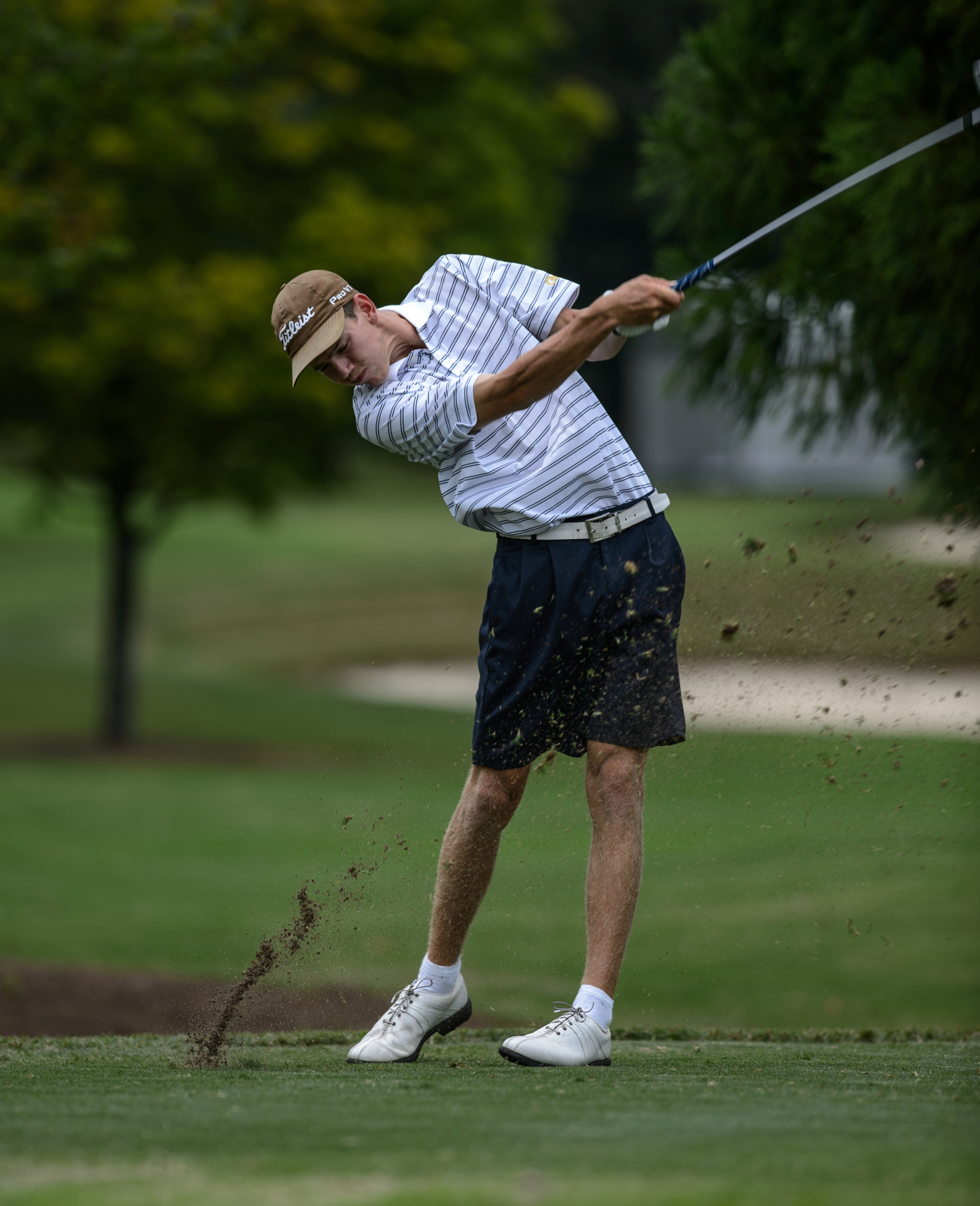 Michael Hines freshman golfer 2012-2013