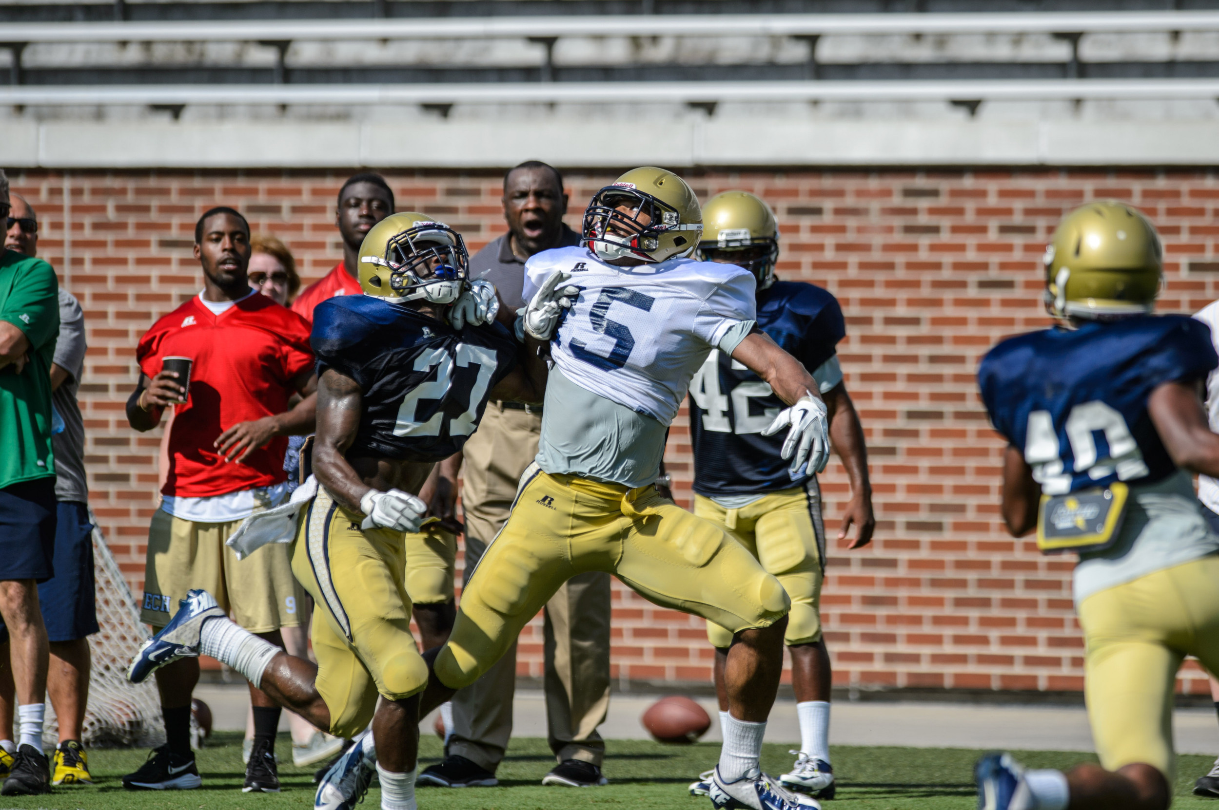 First Scrimmage of #GTCAMP13