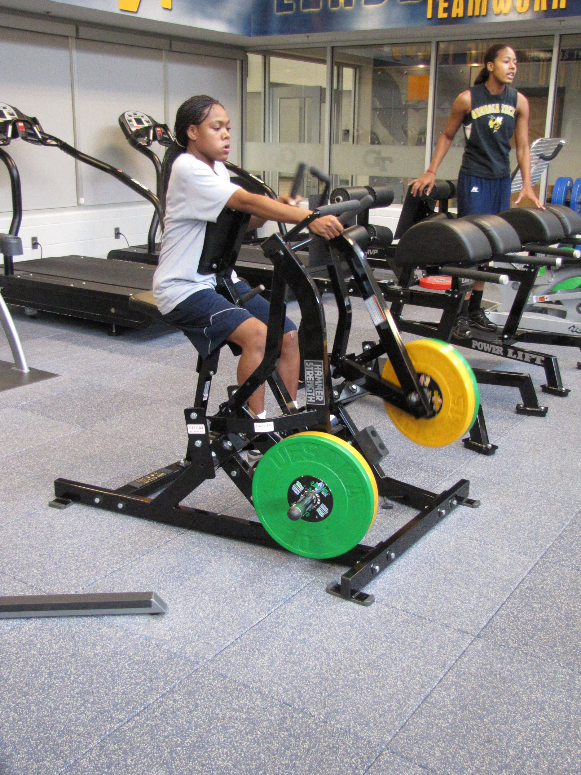 Dawnn Maye and Jasmine Blain