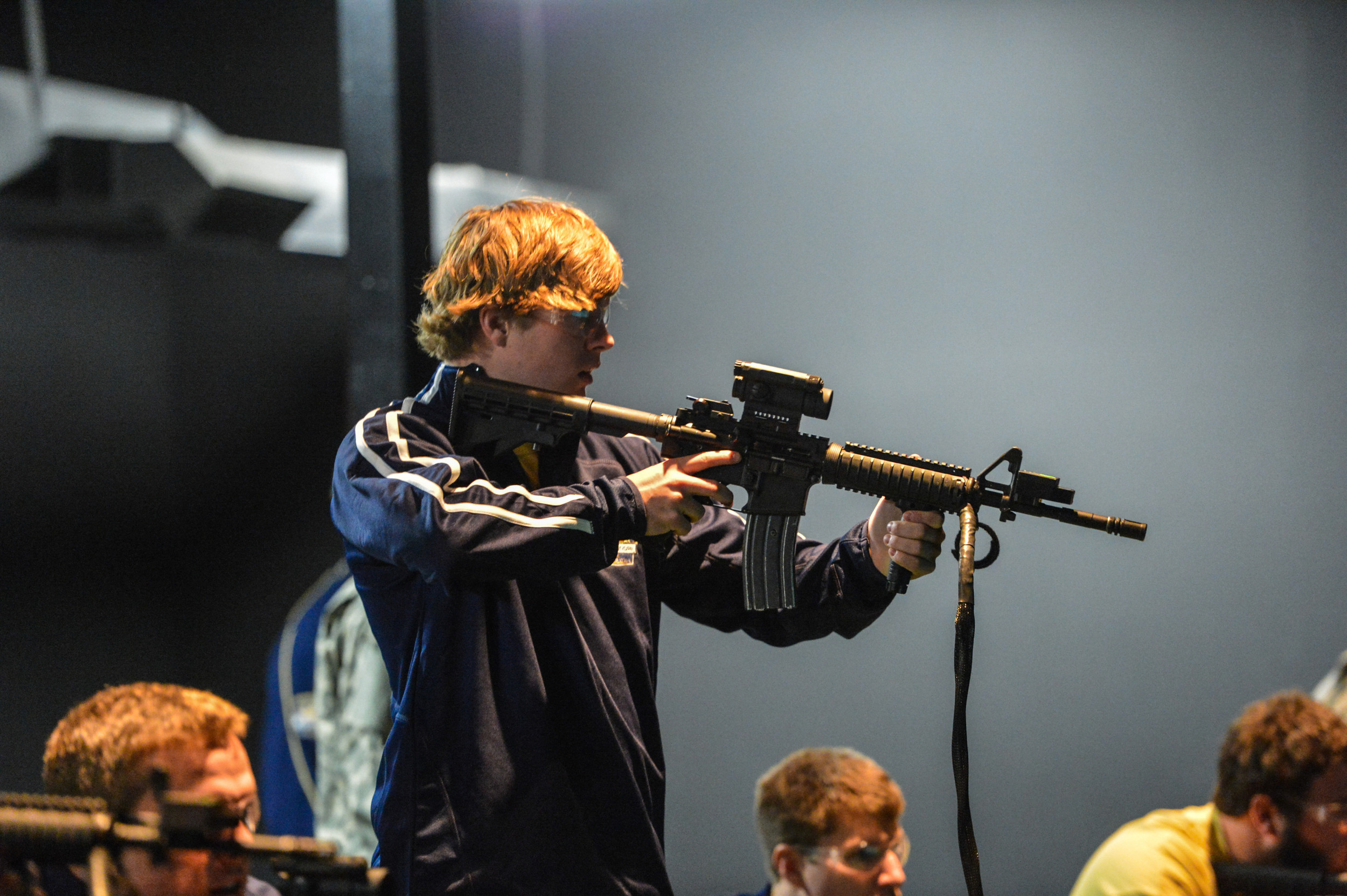 Georgia Tech players travelled to Fort Bliss for Day 2 of the 2012 Sun Bowl.