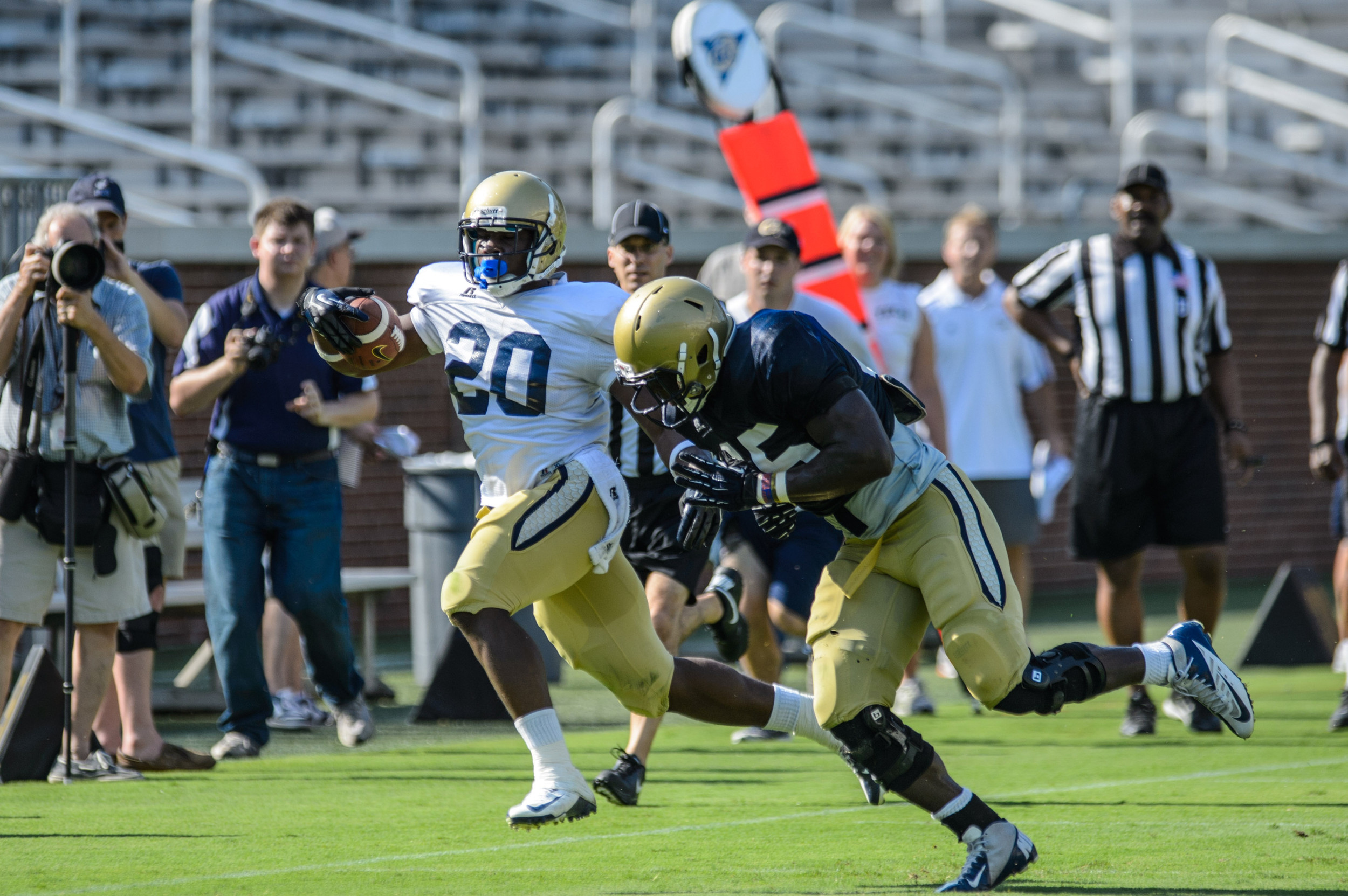 First Scrimmage of #GTCAMP13