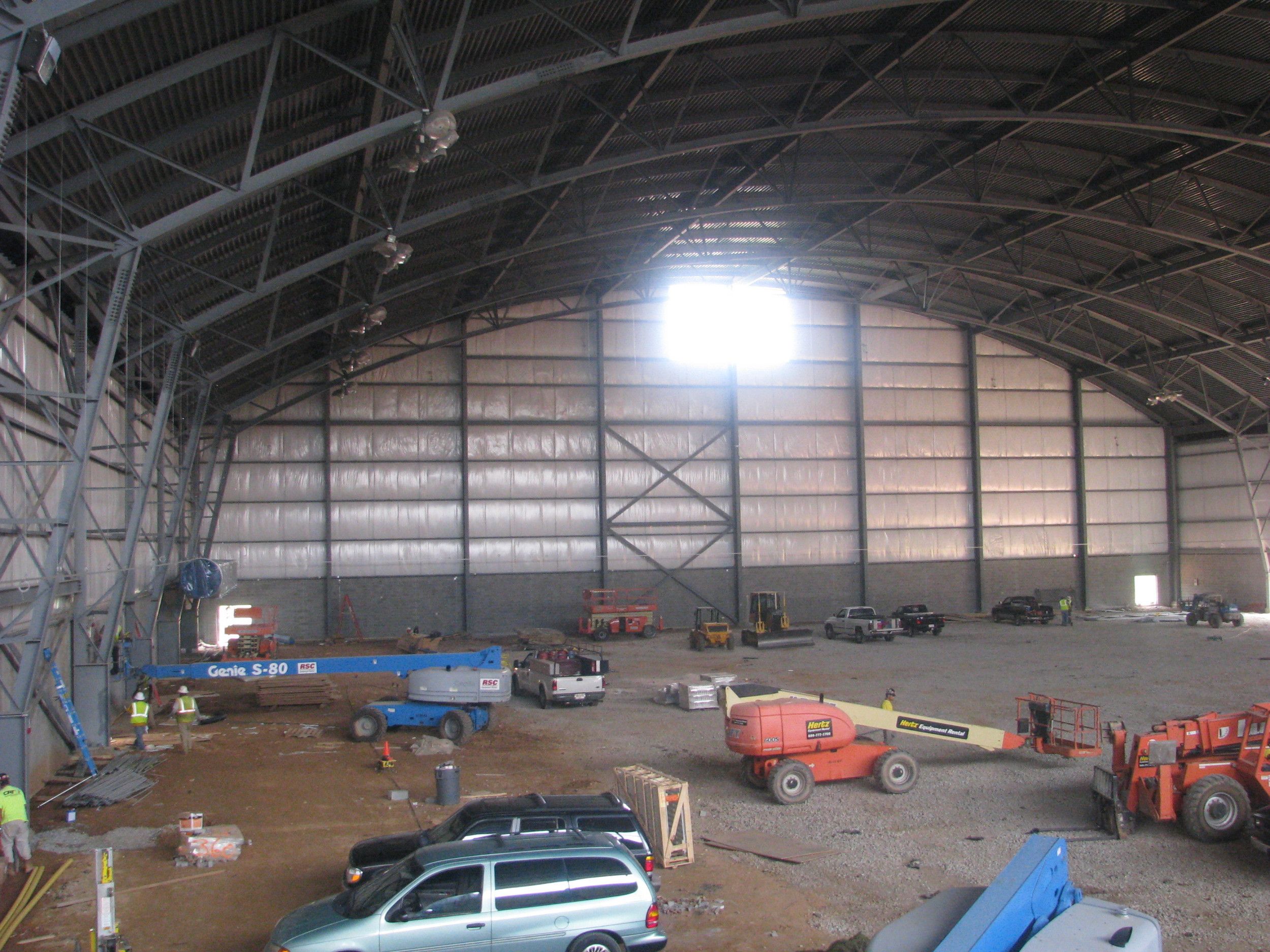 Photo taken on June 9, 2011 - Brock Indoor Football Practice Facility