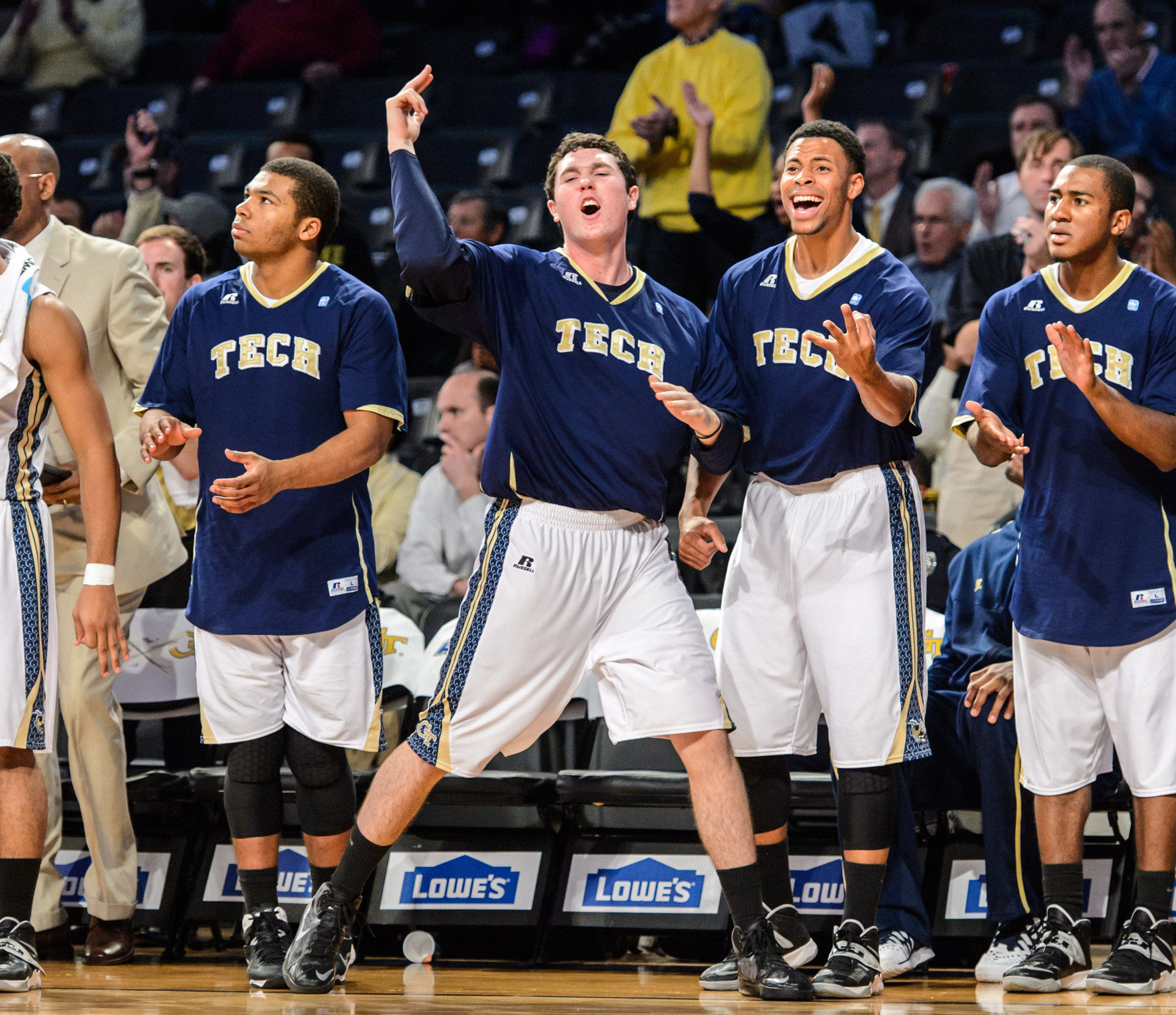 Brooks Doyle (32), Corey Heyward (30), Aaron Peek (31), Ron Wamer (43)