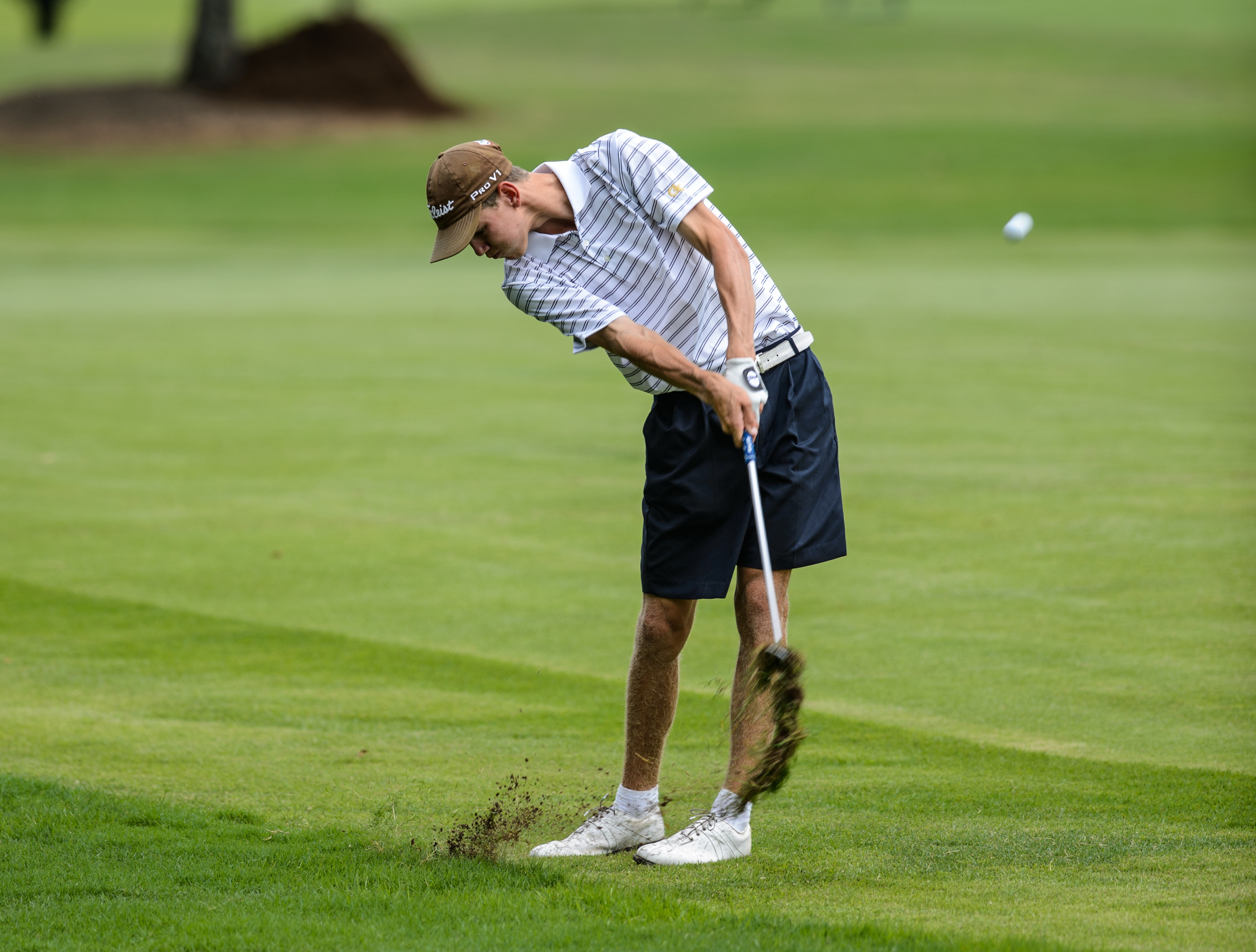 Michael Hines freshman golfer 2012-2013