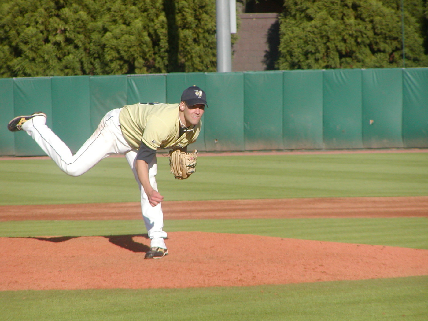 Brandon Cumpton got the win in Game 1 of White & Gold Series.