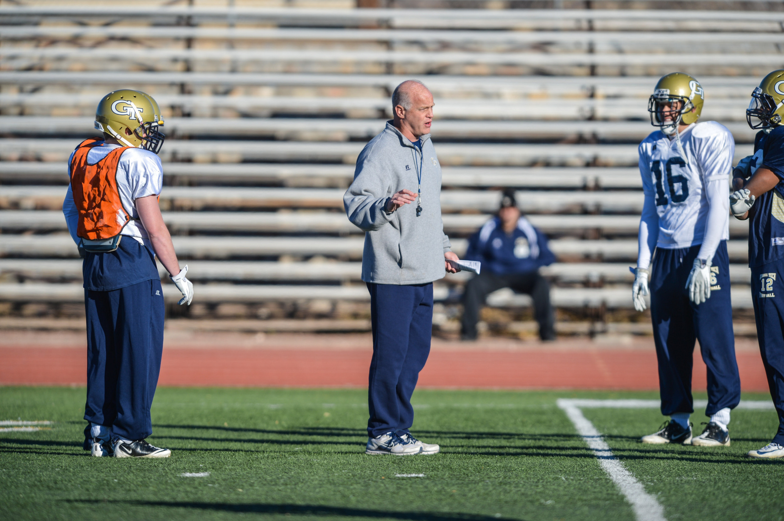 Georgia Tech held it's second practice in El Paso for the 2012 Hyundai Sun Bowl.