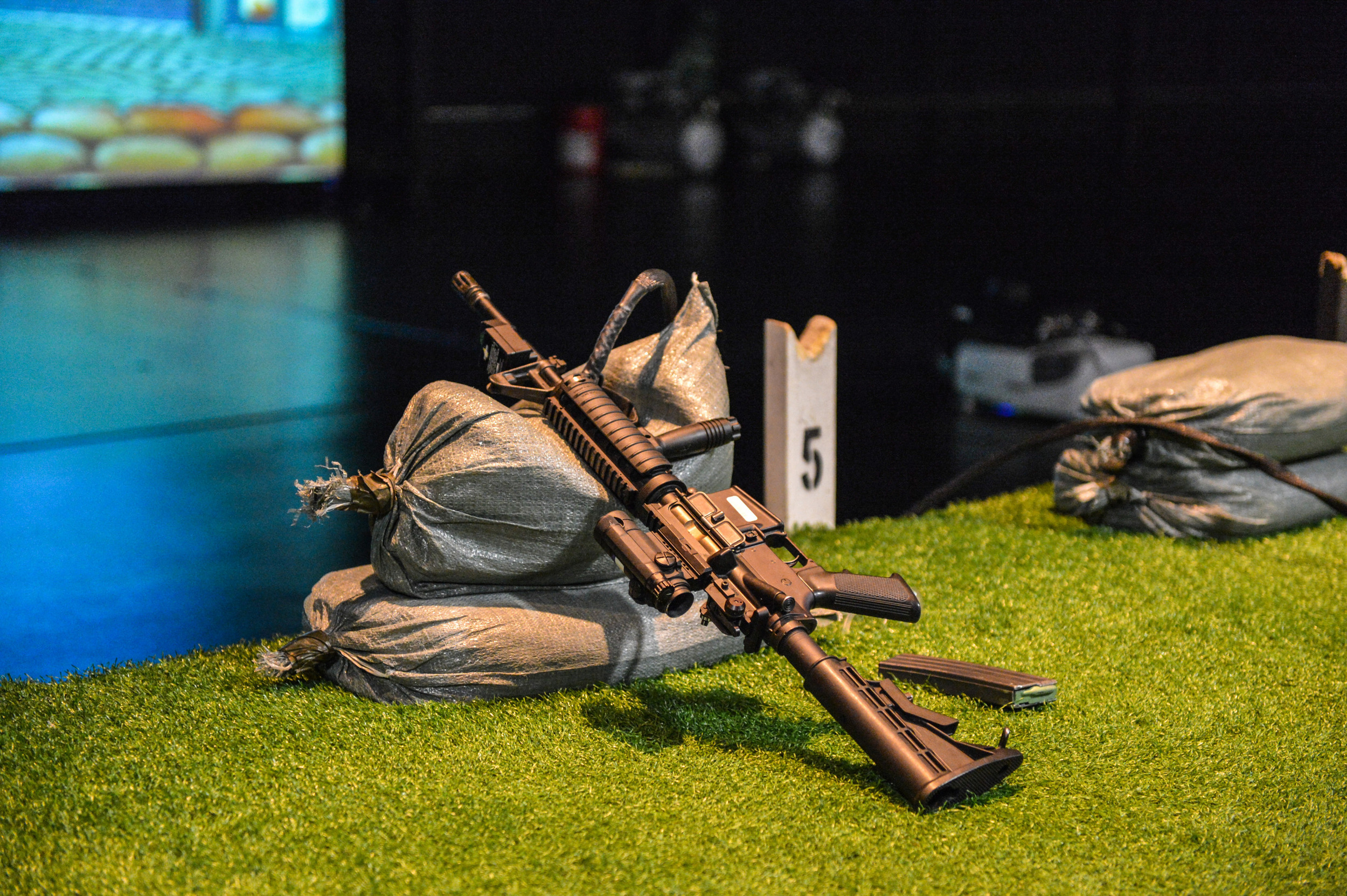 Georgia Tech players travelled to Fort Bliss for Day 2 of the 2012 Sun Bowl.