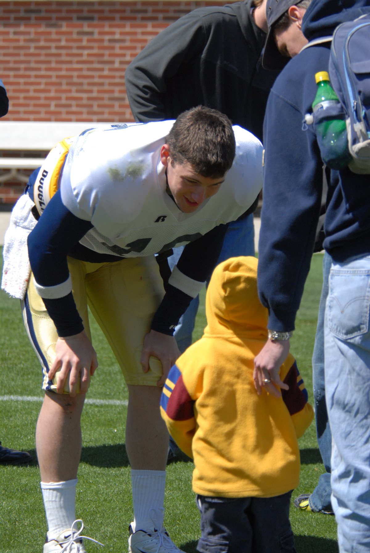 Steven Threet, practice 2007fans pagentry