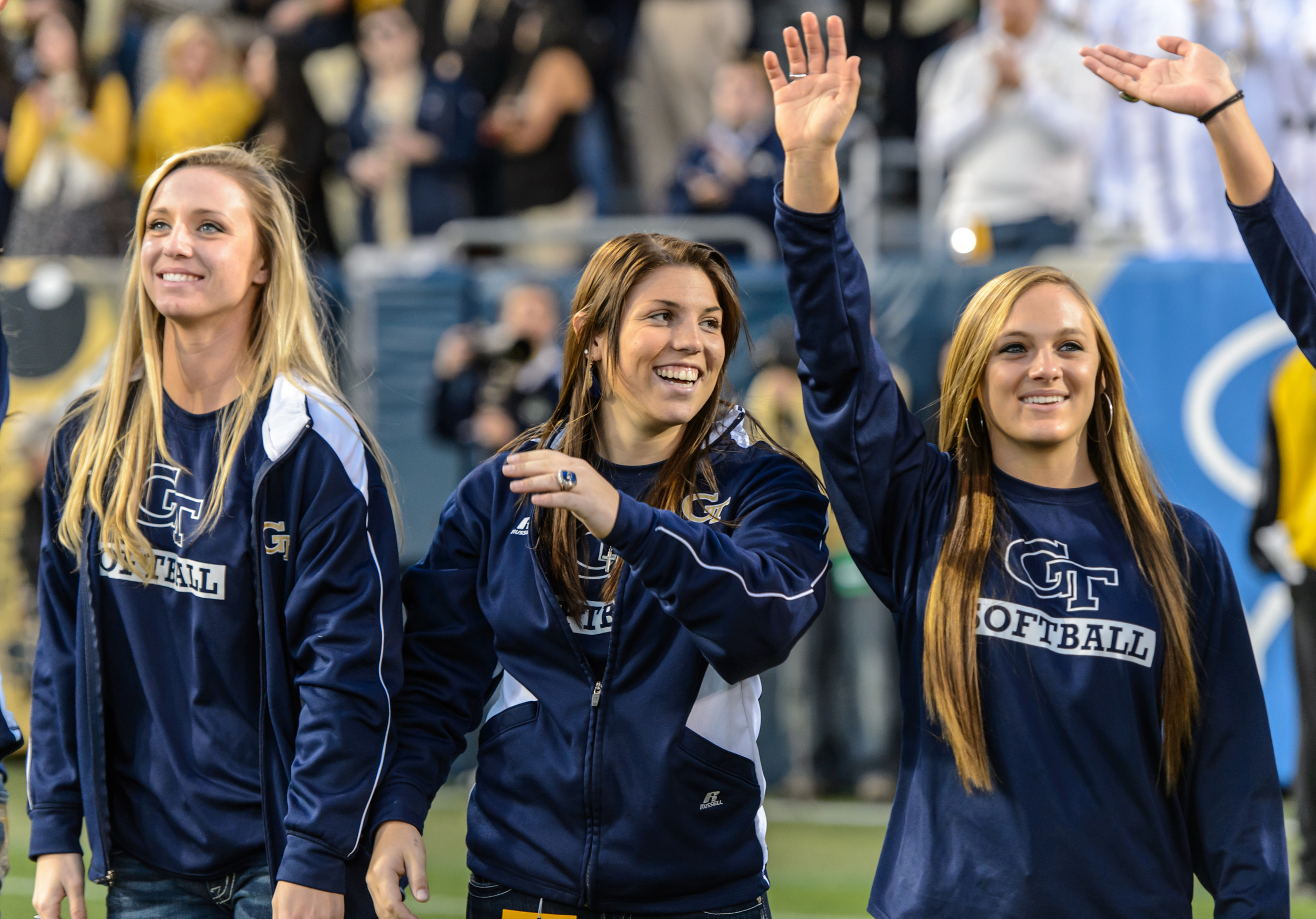 Georgia Tech Softball receives their 2012 ACC Championship Rings.