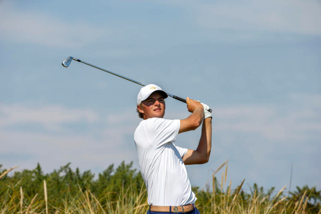 Tyler Strafaci - U.S. Amateur championship match, afternoon round, August 16, 2020