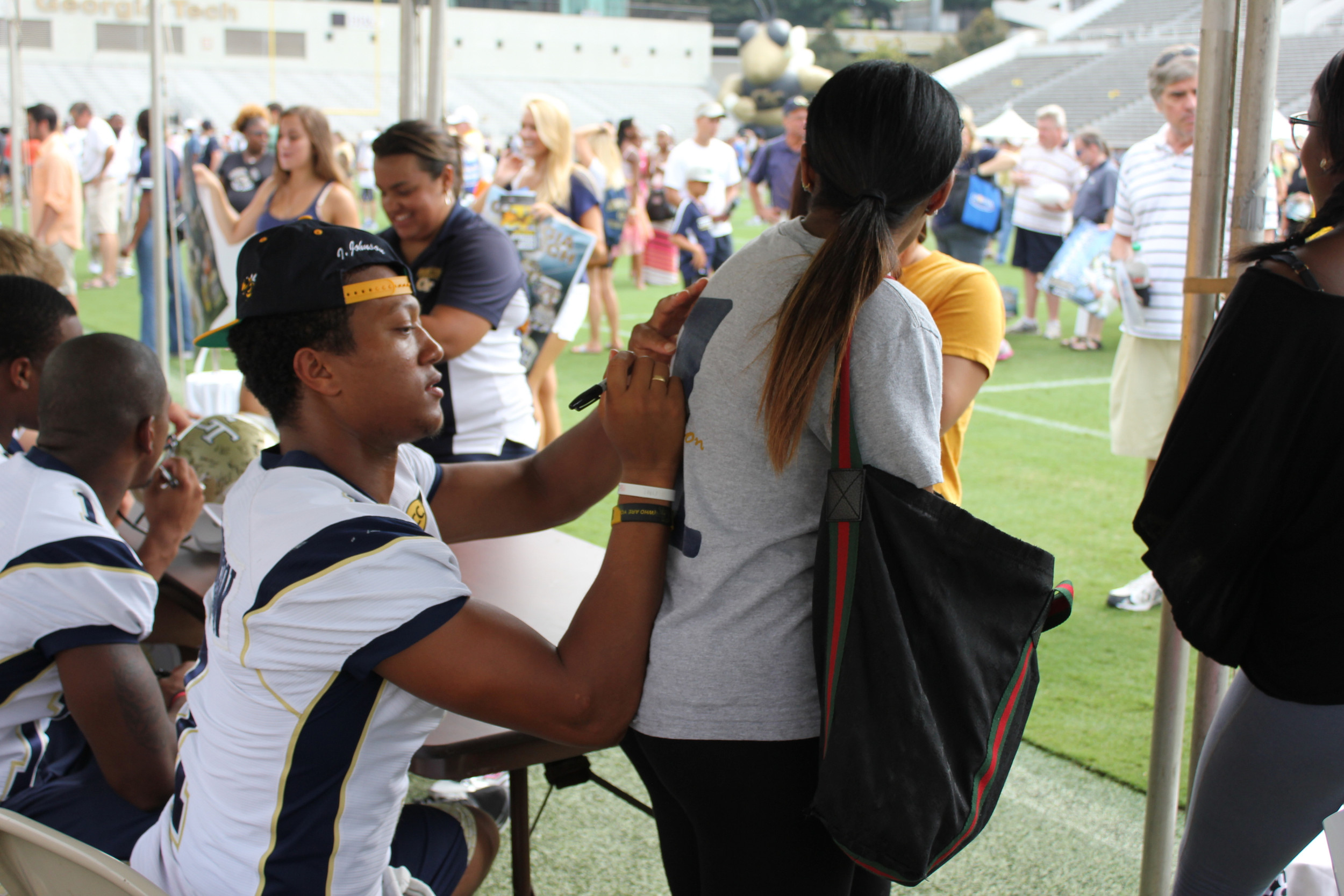 2012 Yellow Jacket Fan Day