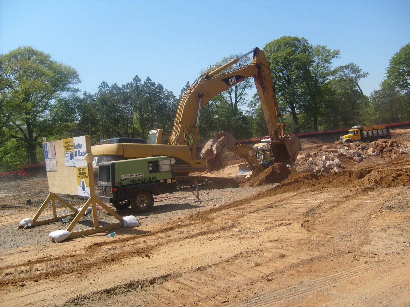 Georgia Tech Softball Complex Construction(April 17, 2008 update)