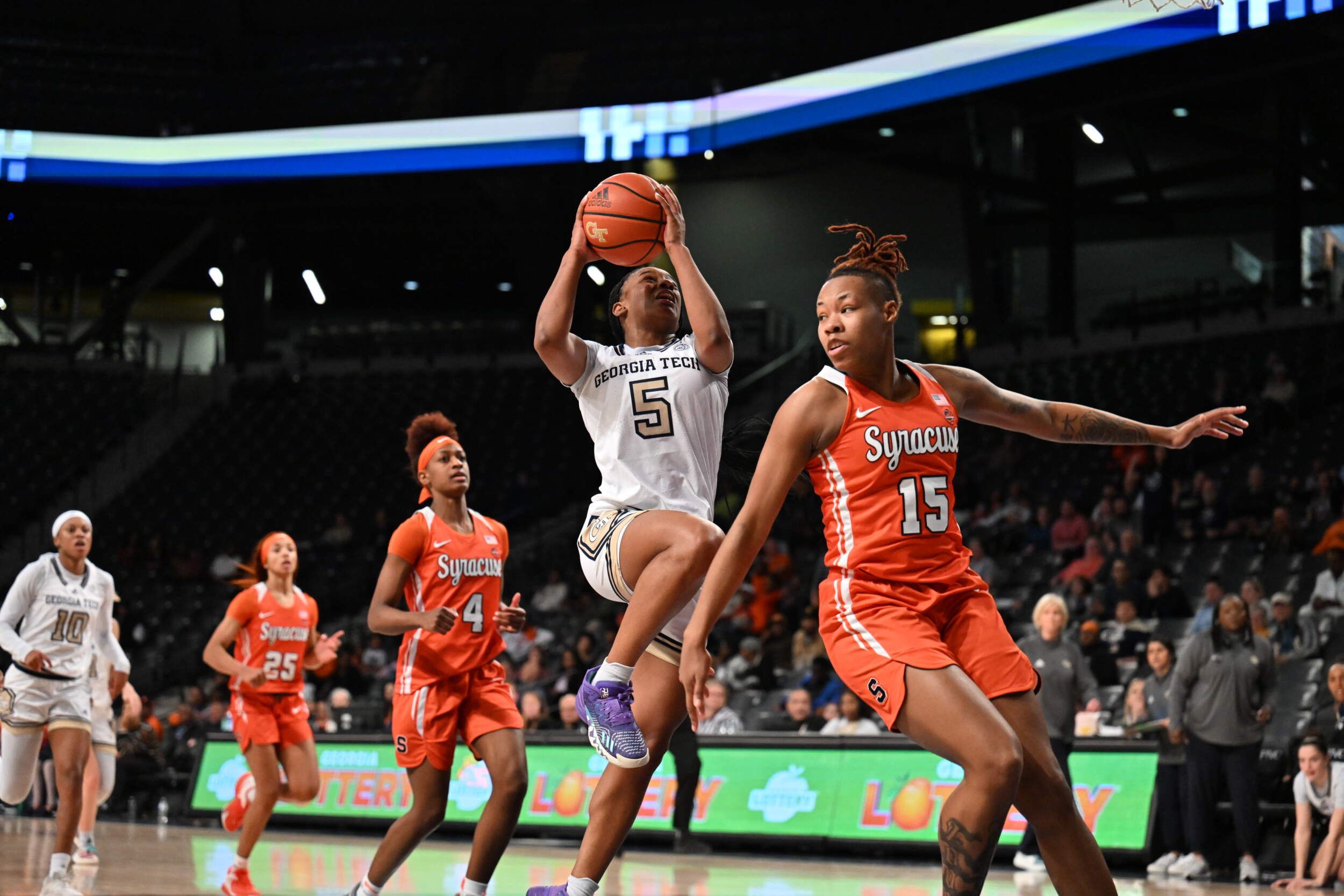 Balanced Effort Lifts Jackets Past Syracuse, 69-57 – Women’s Basketball — Georgia Tech Yellow Jackets