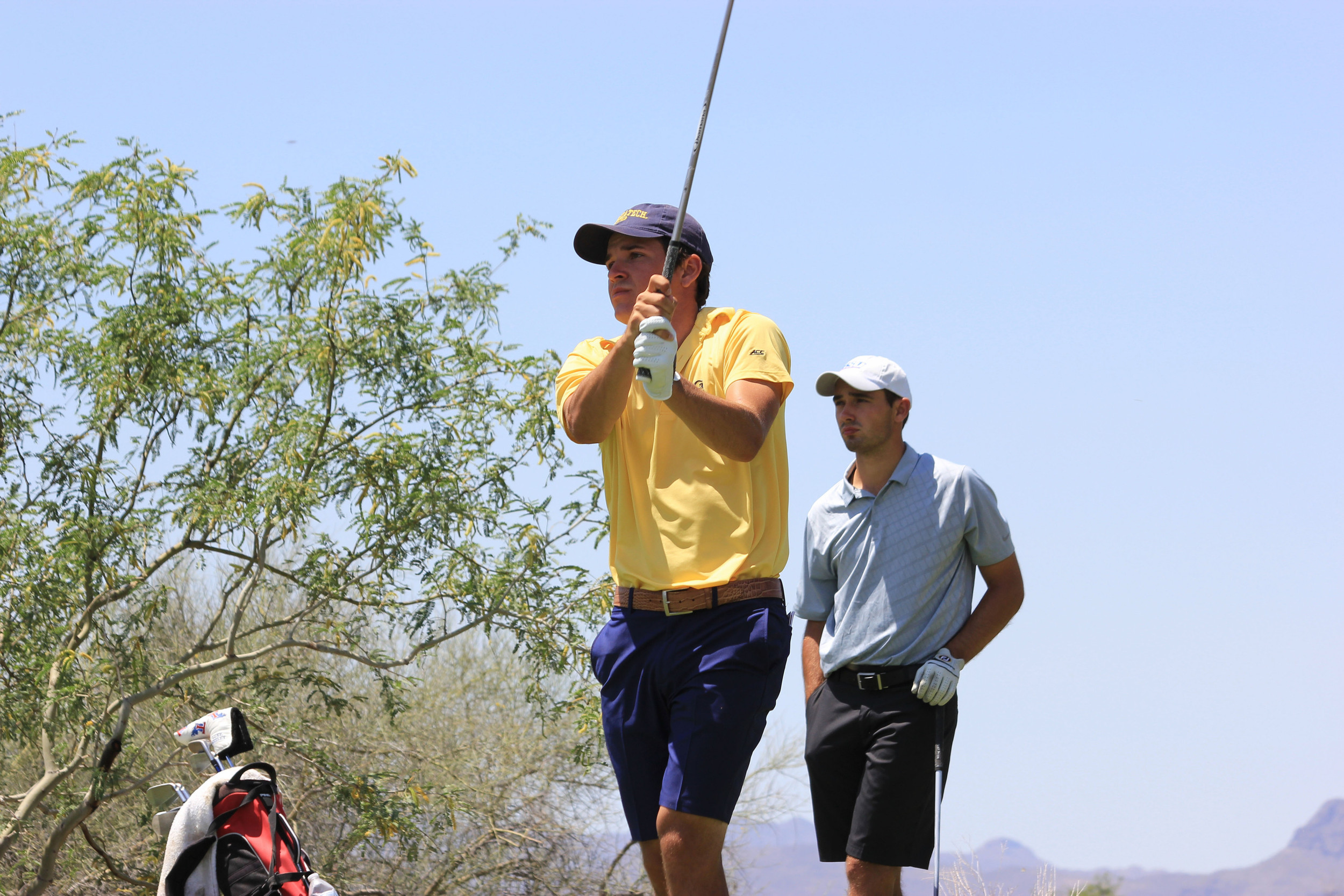 Jacob Joiner during the second round of the NCAA Tucson Golf Regional, Gallery Golf Club, Marana, Ariz.