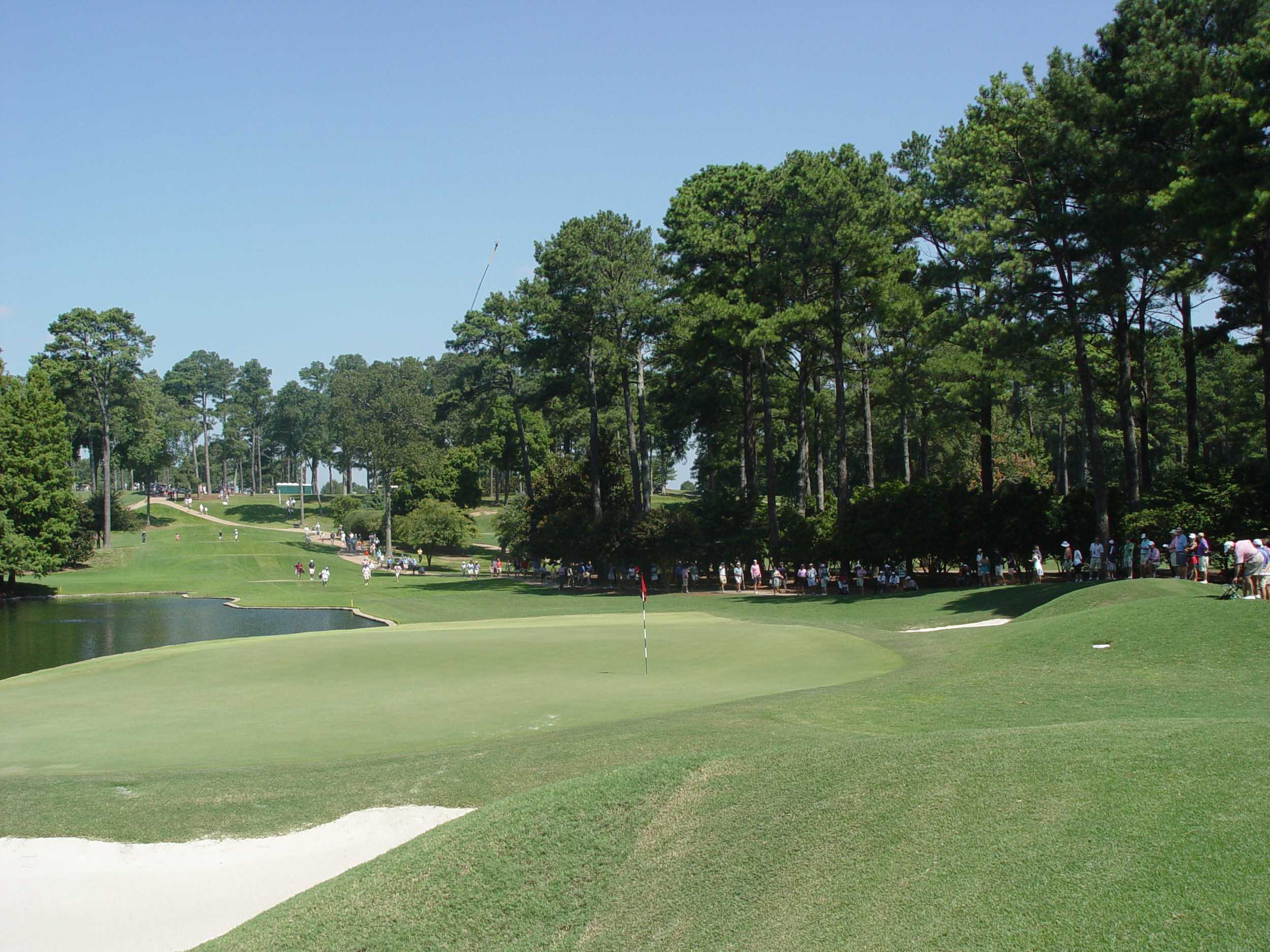 Ollie Schniederjans during the second round of match play at the U.S. Amateur, August 14, 2014, Atlanta Athletic Club, Johns Creek, Ga.