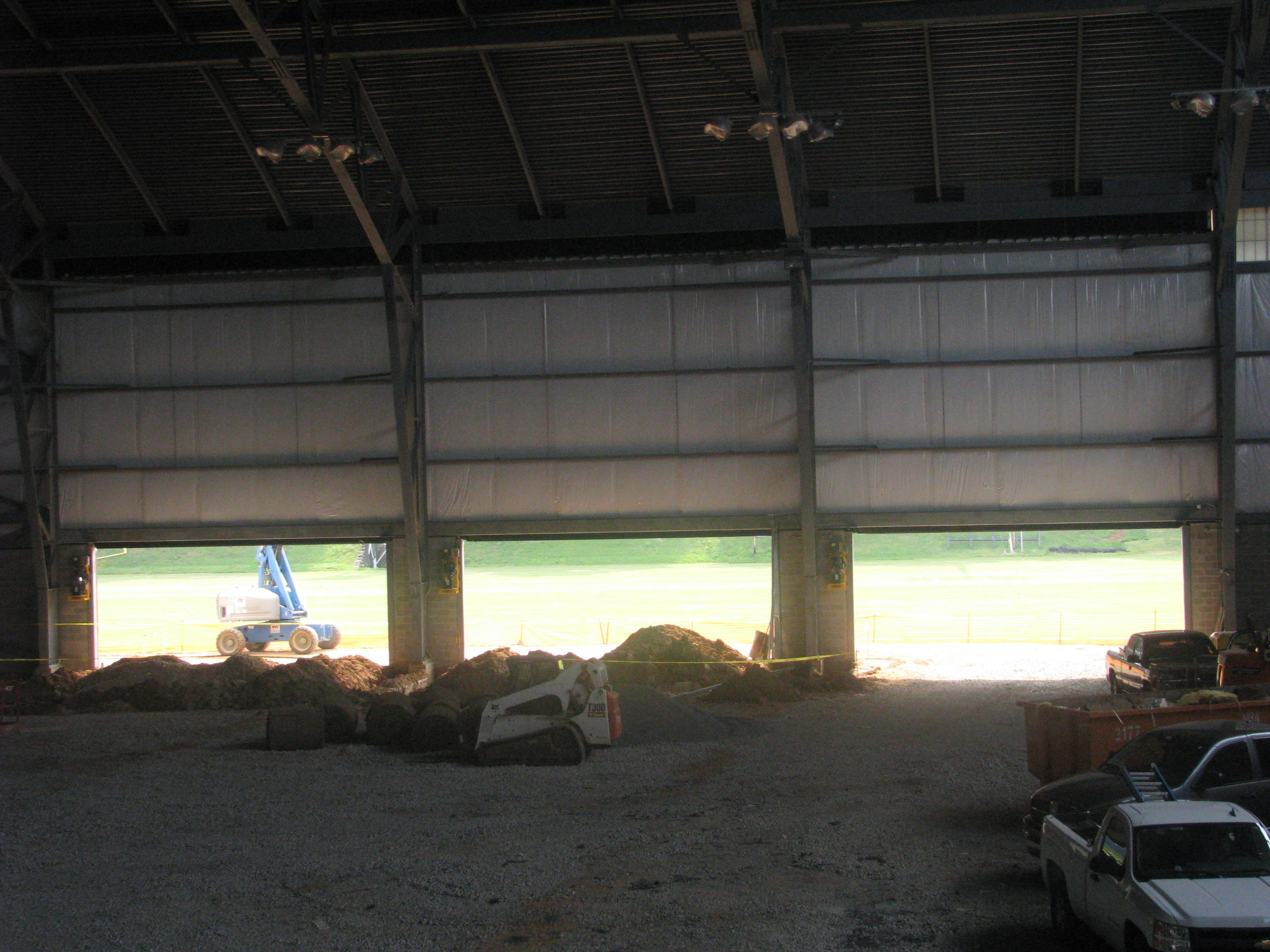 Photo taken on June 9, 2011 - Brock Indoor Football Practice Facility
