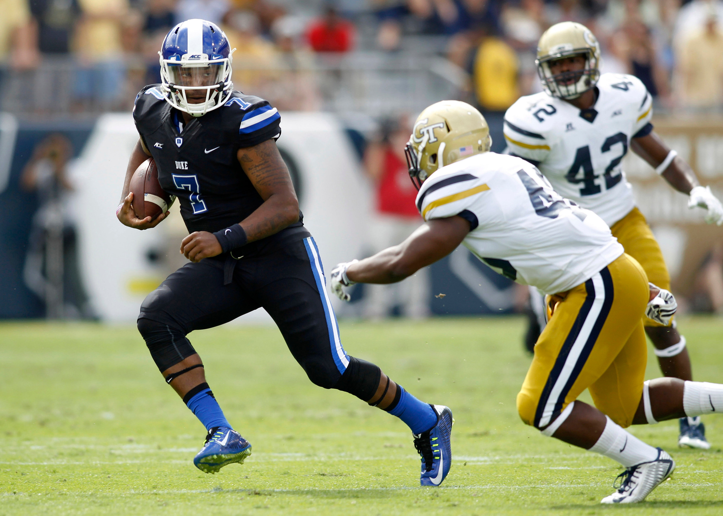 Georgia Tech Yellow Jackets in the second quarter at Bobby Dodd Stadium. (Brett Davis-USA TODAY Sports)