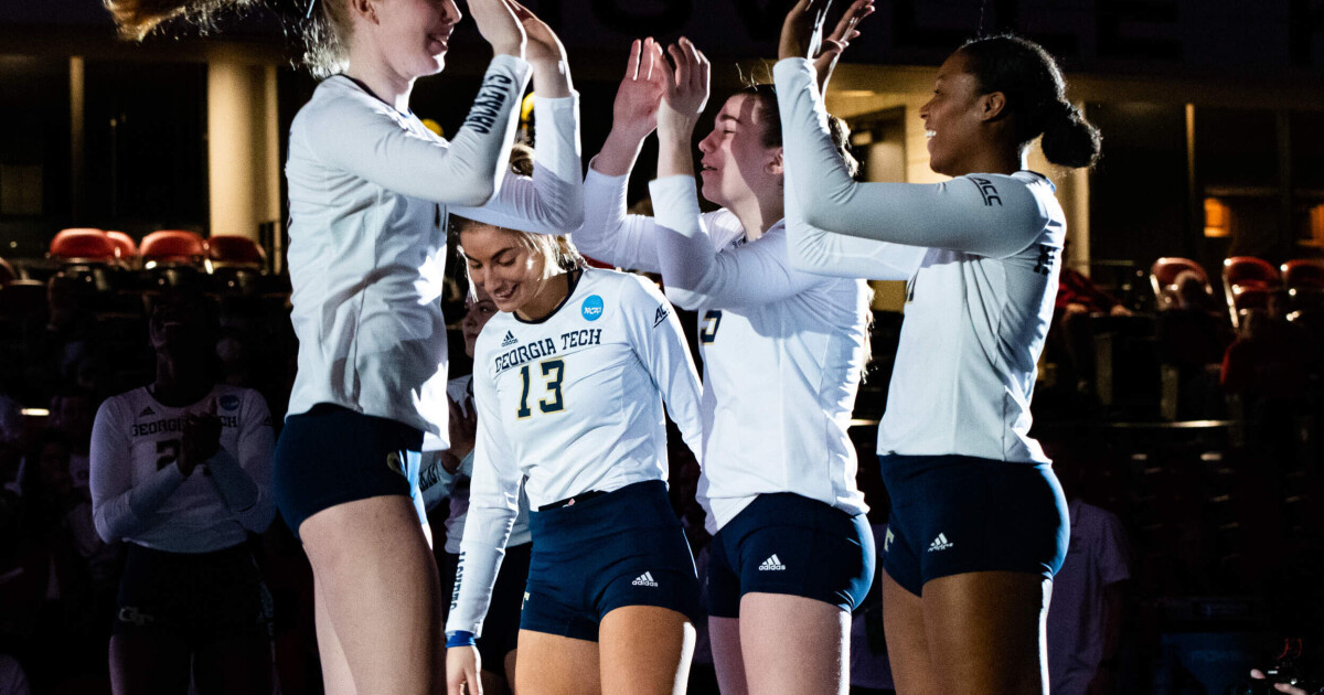 VIDEO Volleyball Sweet 16 Victory Over No. 9 Ohio State Tech